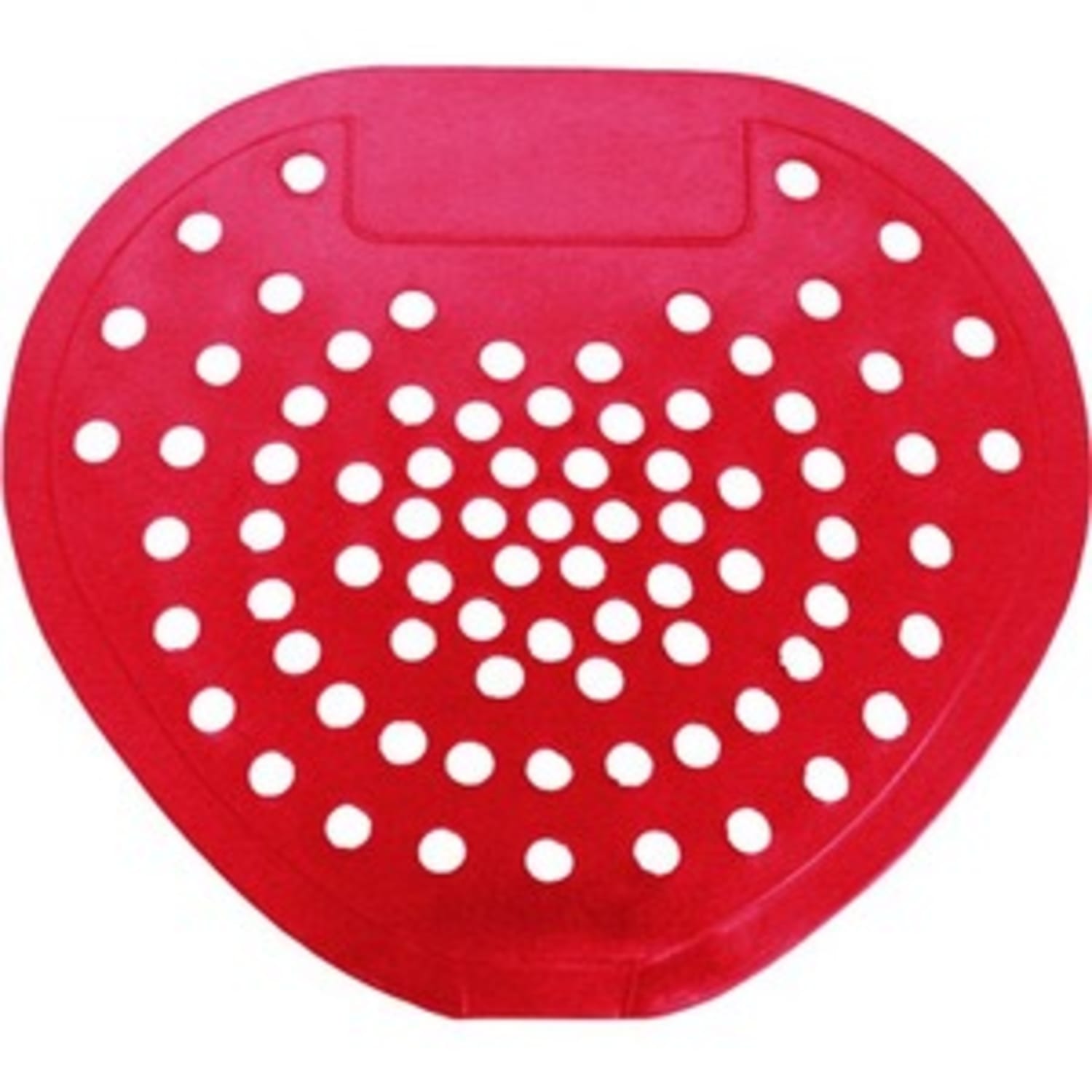 HOSPECO Health Gards Vinyl Urinal Screens, 6 7/8in x 7 3/4in, Cherry Scent, Red, Pack Of 12 Screens - Image 3