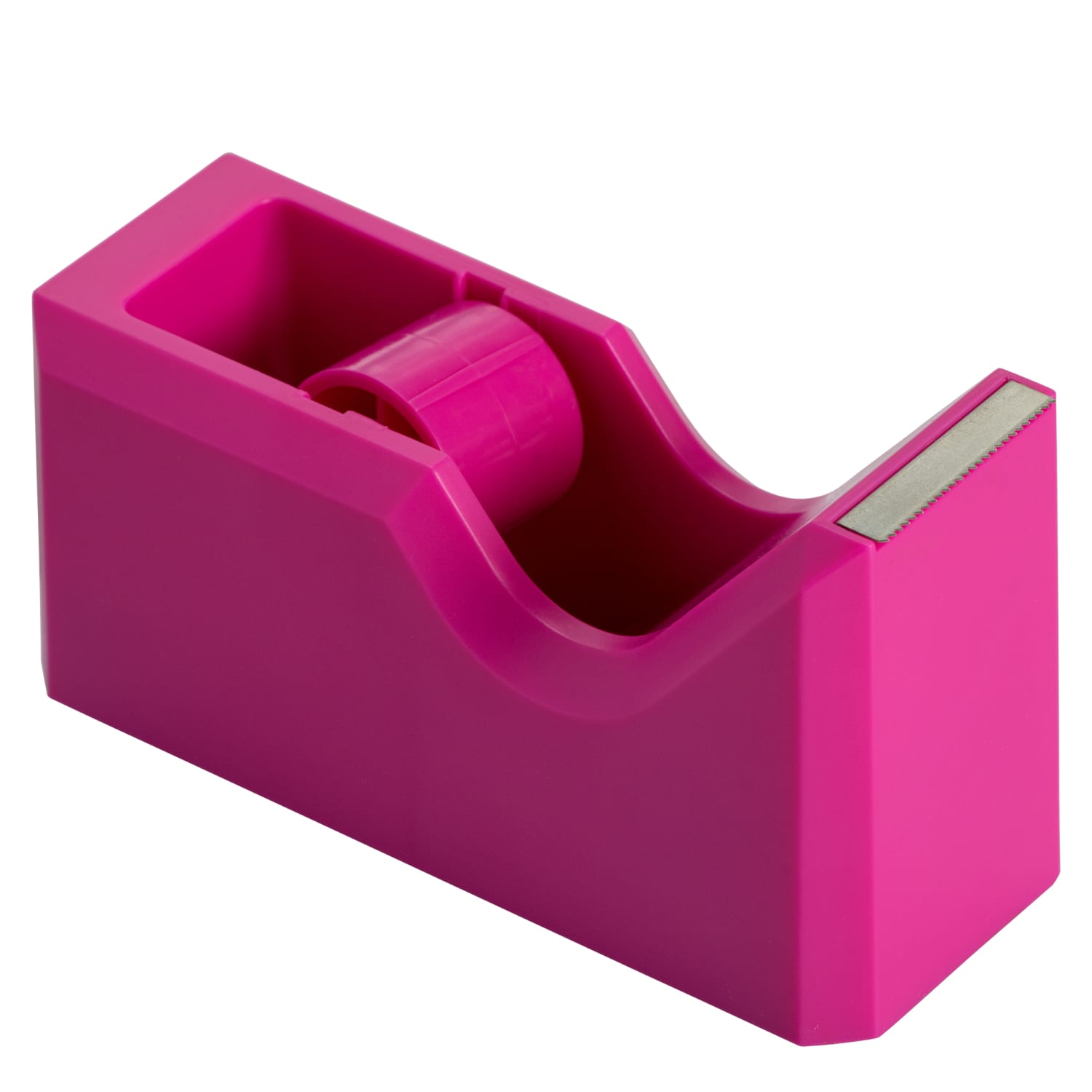 JAM Paper Plastic Tape Dispenser, 4-1/2inH x 2-1/2inW x 1-3/4inD, Pink - Image 4