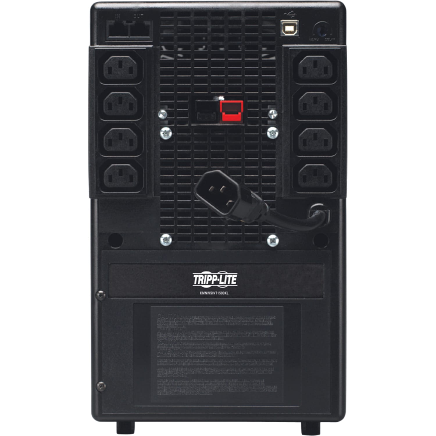 Tripp Lite Omni OMNIVSINT1500XL 8-Outlet Uninterruptible Power Supply Tower, 1500VA/940 Watt - Image 4