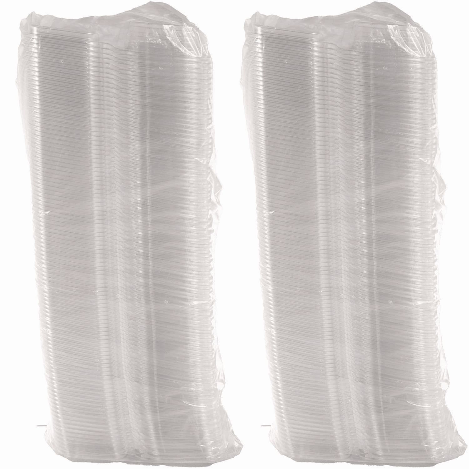 Dart ClearPac SafeSeal Tamper-Resistant Containers, Domed Lid, 8 Oz, 1-15/16inH x 4-15/16inW x 5-1/2inD, Clear, 100 Containers Per Bag, Carton Of 2 Bags - Image 4