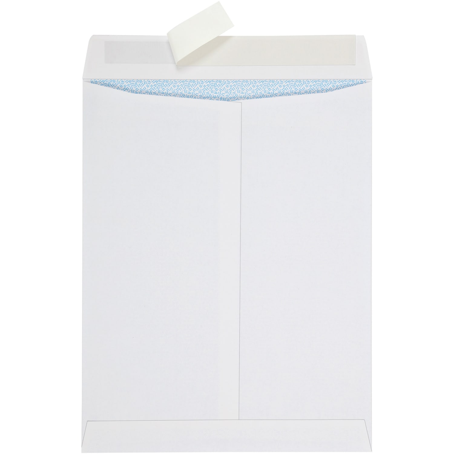 Quality Park Redi Strip Security Mailing Envelopes - Multipurpose - #13 1/2 - 10in Width x 13in Length Diameter - Peel Strip - White - 100 / Box - Image 4