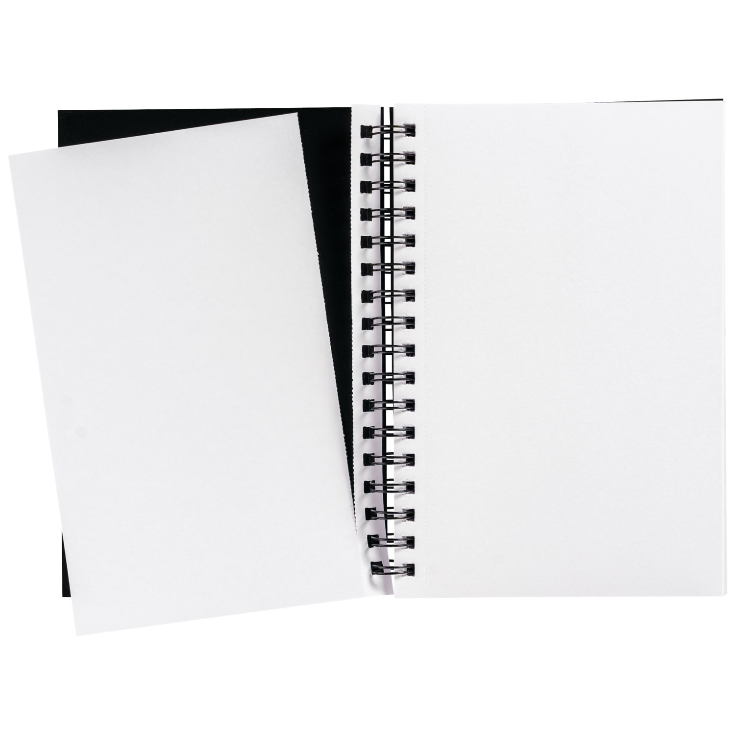 UCreate Heavyweight Sketch Book, 9in x 6in, 75 Sheets, Black - Image 4
