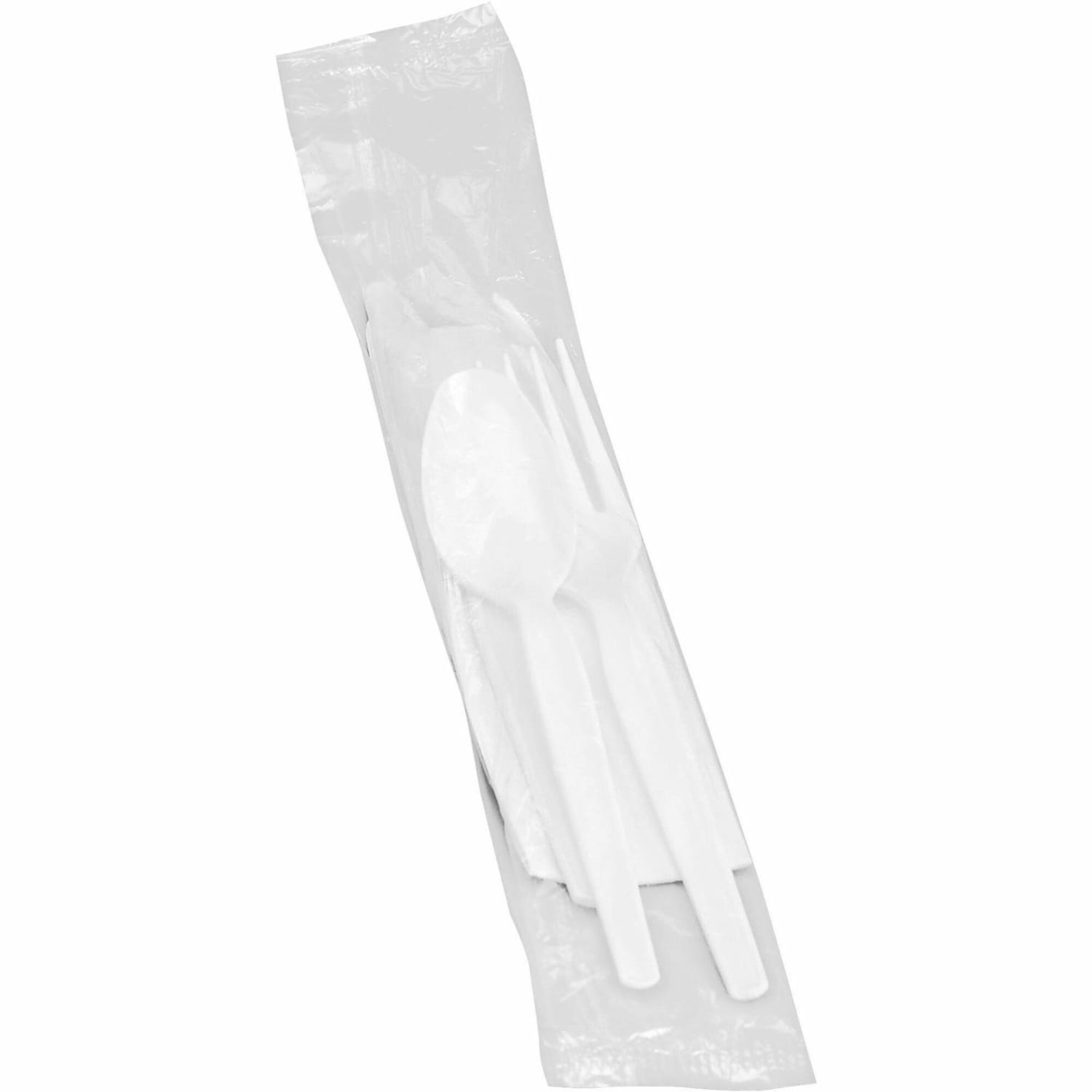Genuine Joe Knife/Fork/Spoon Utensil Kits, Carton Of 250 - Image 3