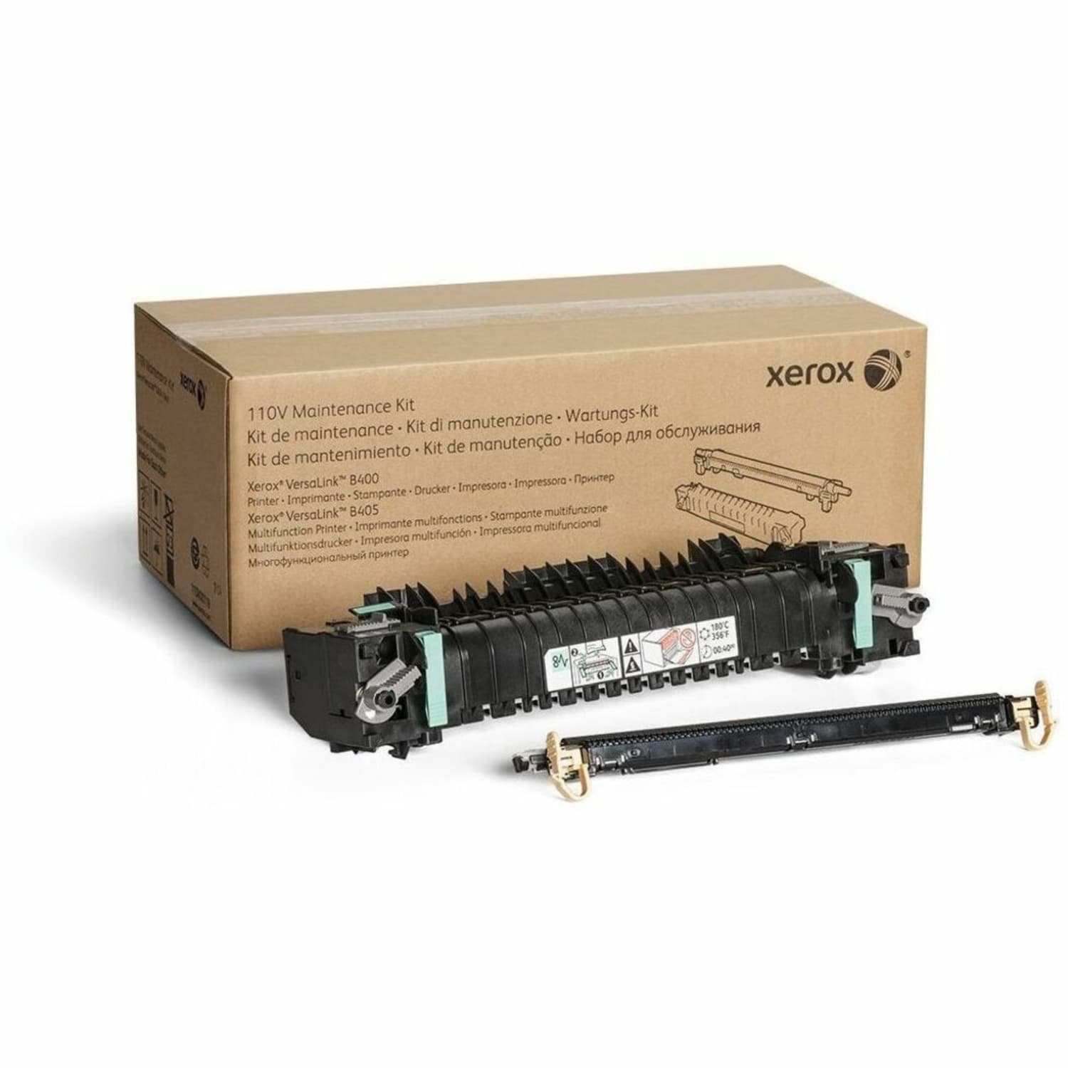 Genuine Xerox 110V Fuser Maintenance Kit For The VersaLink B400/B405, (includes 110V Fuser, Bias Transfer Roller) Long Life Item