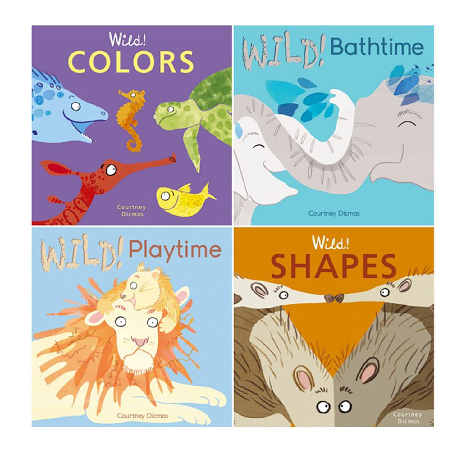Childs Play Wild! Concepts Board Books, Set Of 8 Books - Image 3