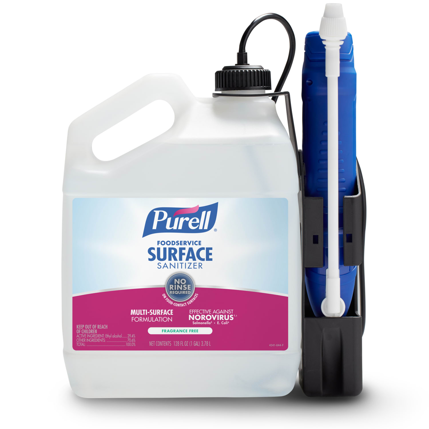 Purell Surface Sanitizer And Disinfectant Battery-Powered Sprayer, 17.6 Oz, Blue - Image 4