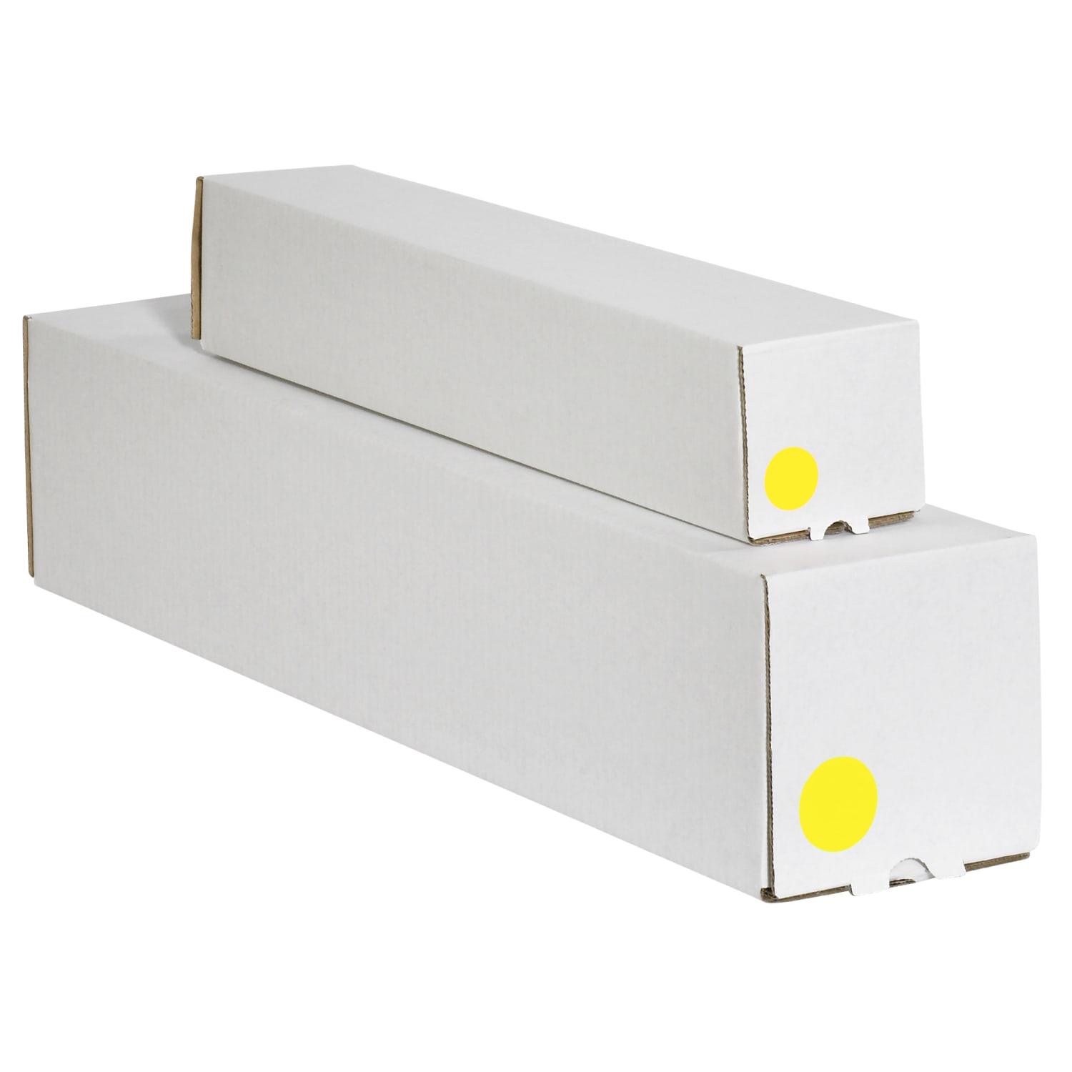 Tape Logic Removable Round Color Inventory Labels, DL612L, 1 1/2in, Fluorescent Bright Yellow, Pack Of 500 - Image 3
