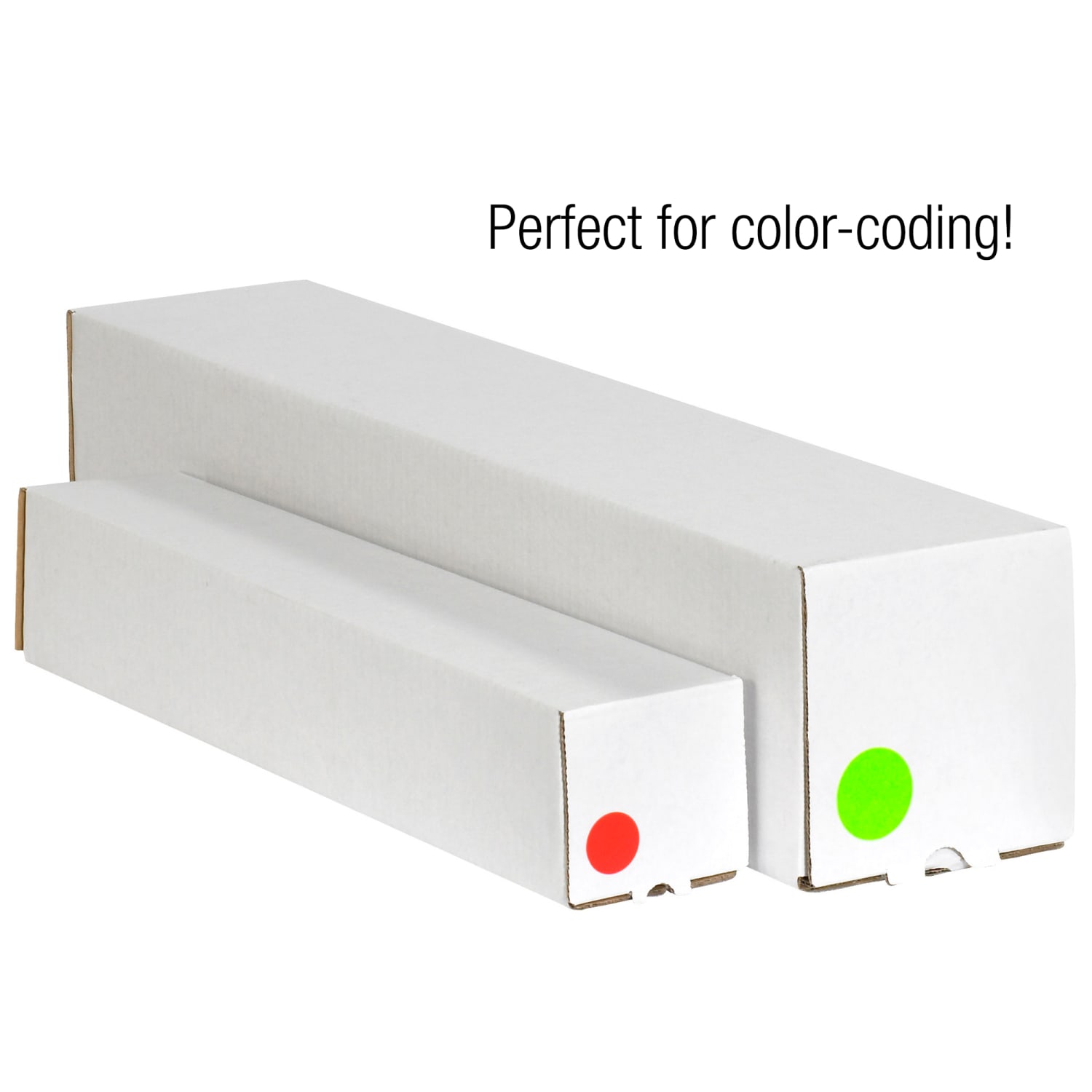 Tape Logic Removable Round Color Inventory Labels, DL612L, 1 1/2in, Fluorescent Bright Yellow, Pack Of 500 - Image 5