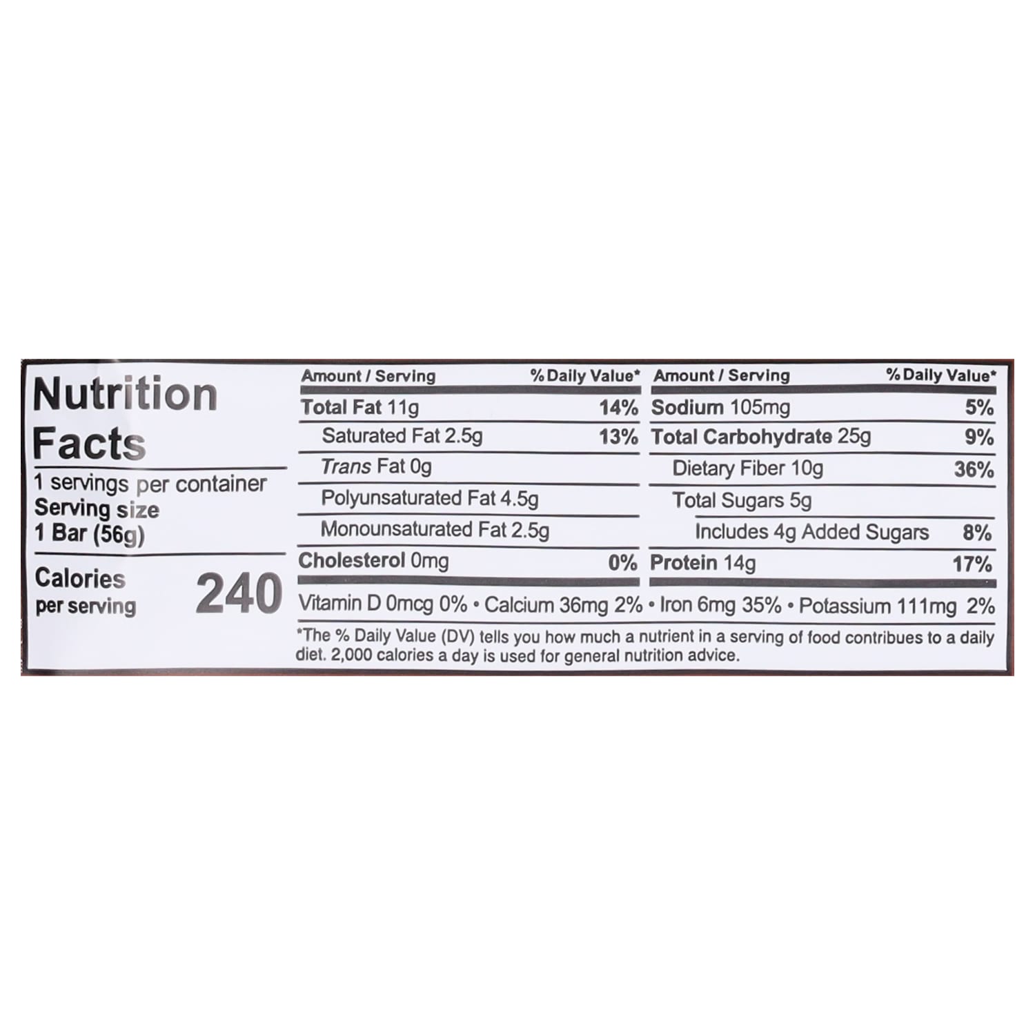 Aloha Plant Protein Bars, Chocolate Chip Cookie, 1.98 Oz, Total Qty 12 - Image 4