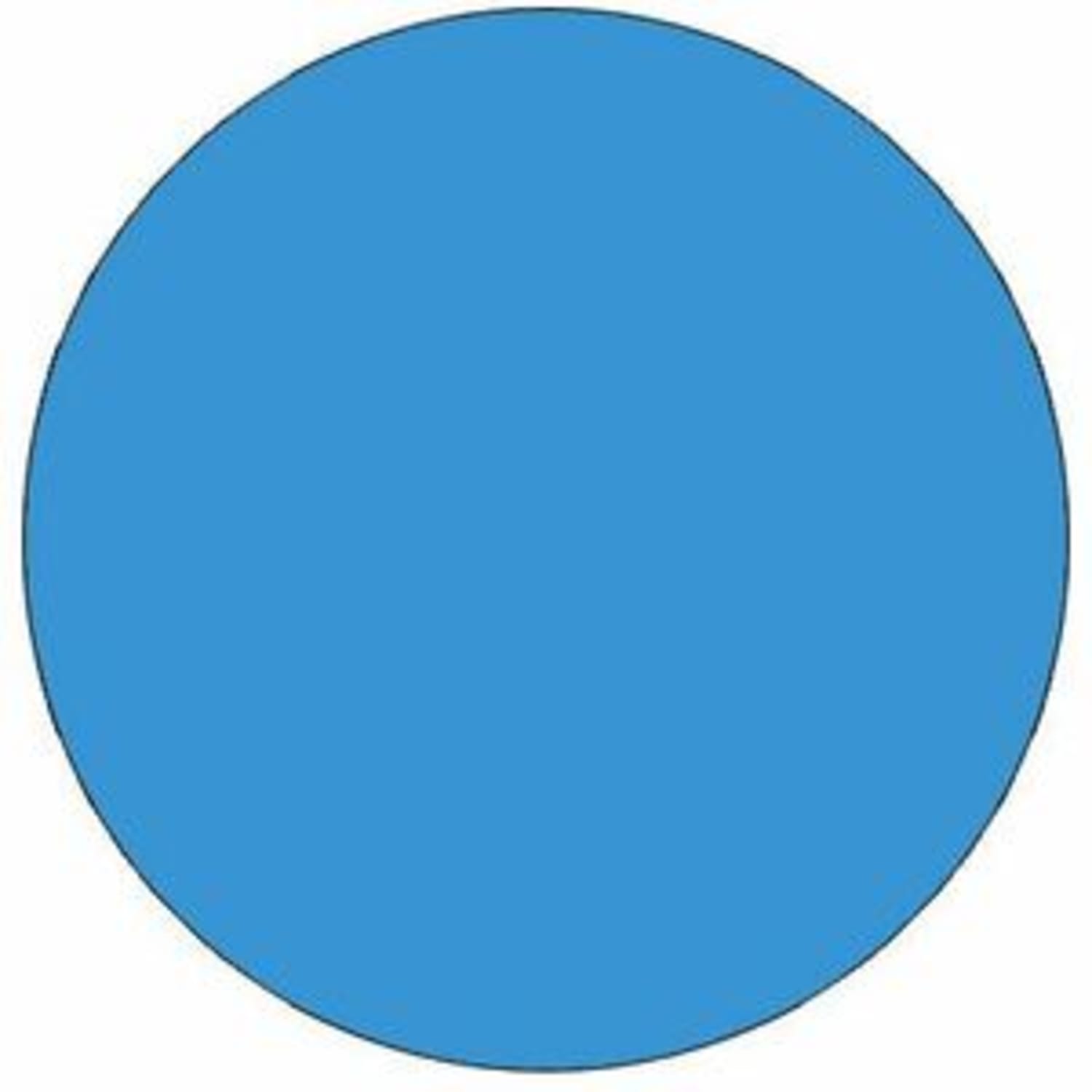 Tape Logic Removable Round Color Inventory Labels, DL615C, 4in, Light Blue, Pack Of 500 - Image 6