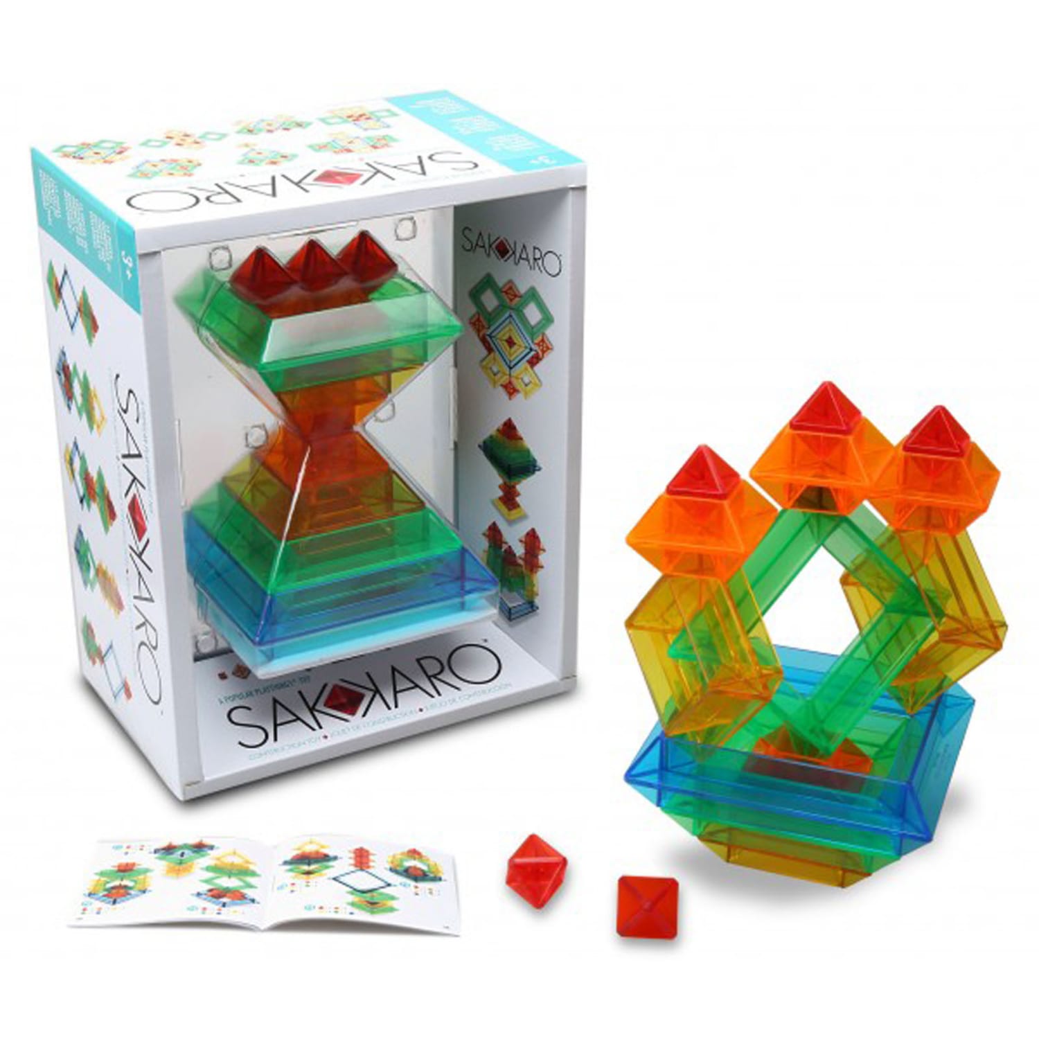 Popular Playthings Sakkaro Geometry Toy, Grades Pre To 3 - Image 3