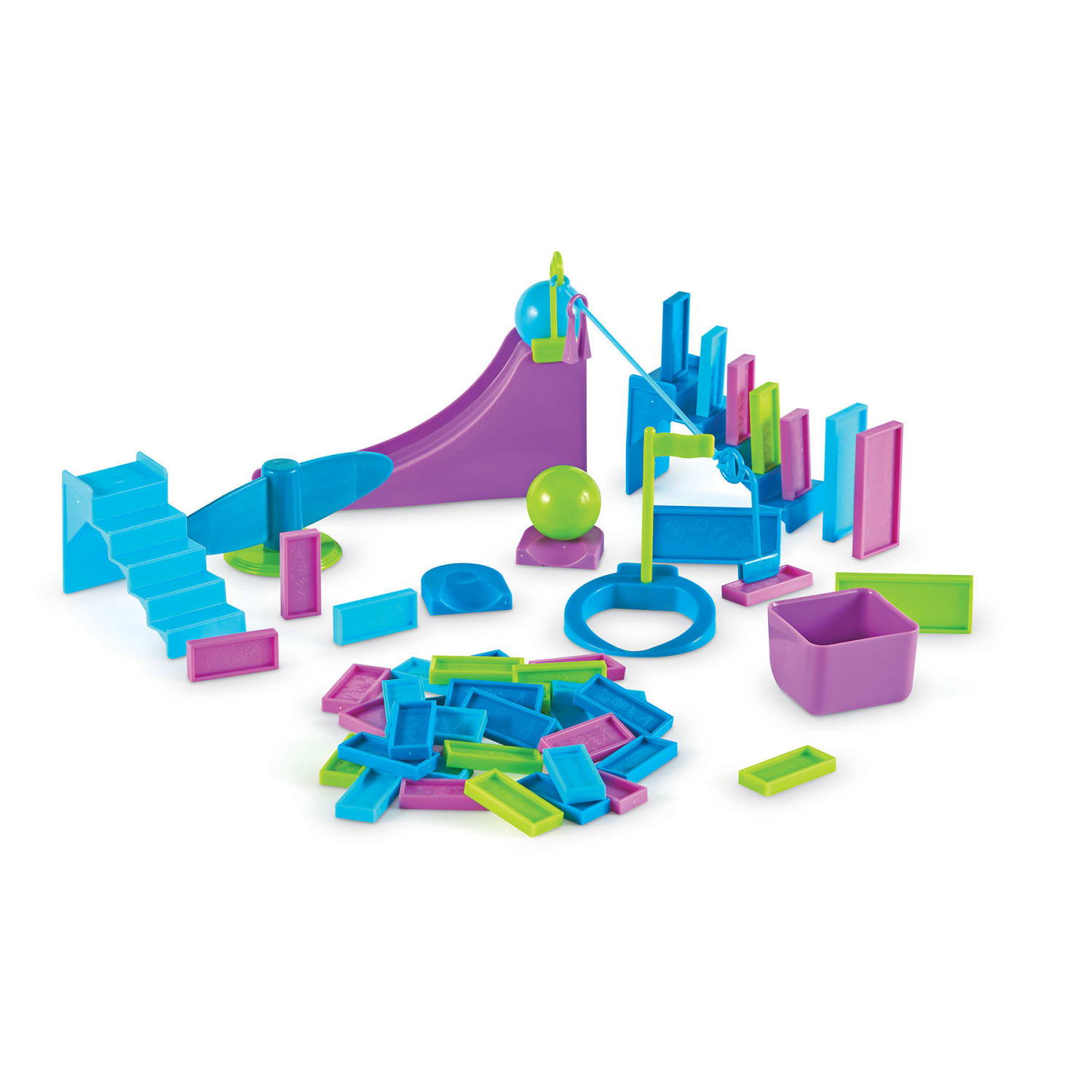 Learning Resources STEM Explorers Domino Action, 59 Pieces - Image 4