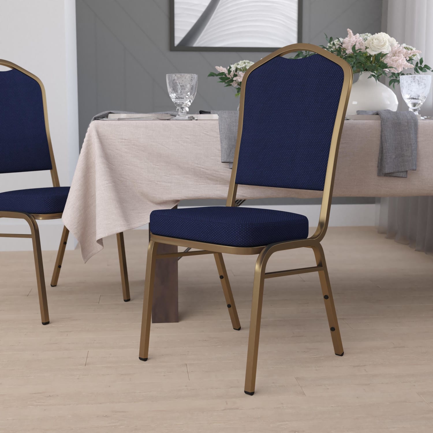 Navy Blue/Goldvein