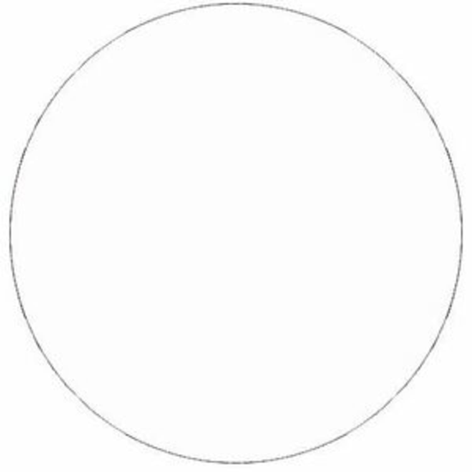 Tape Logic Removable Round Color Inventory Labels, DL614E, 3in, White, Pack Of 500 - Image 6