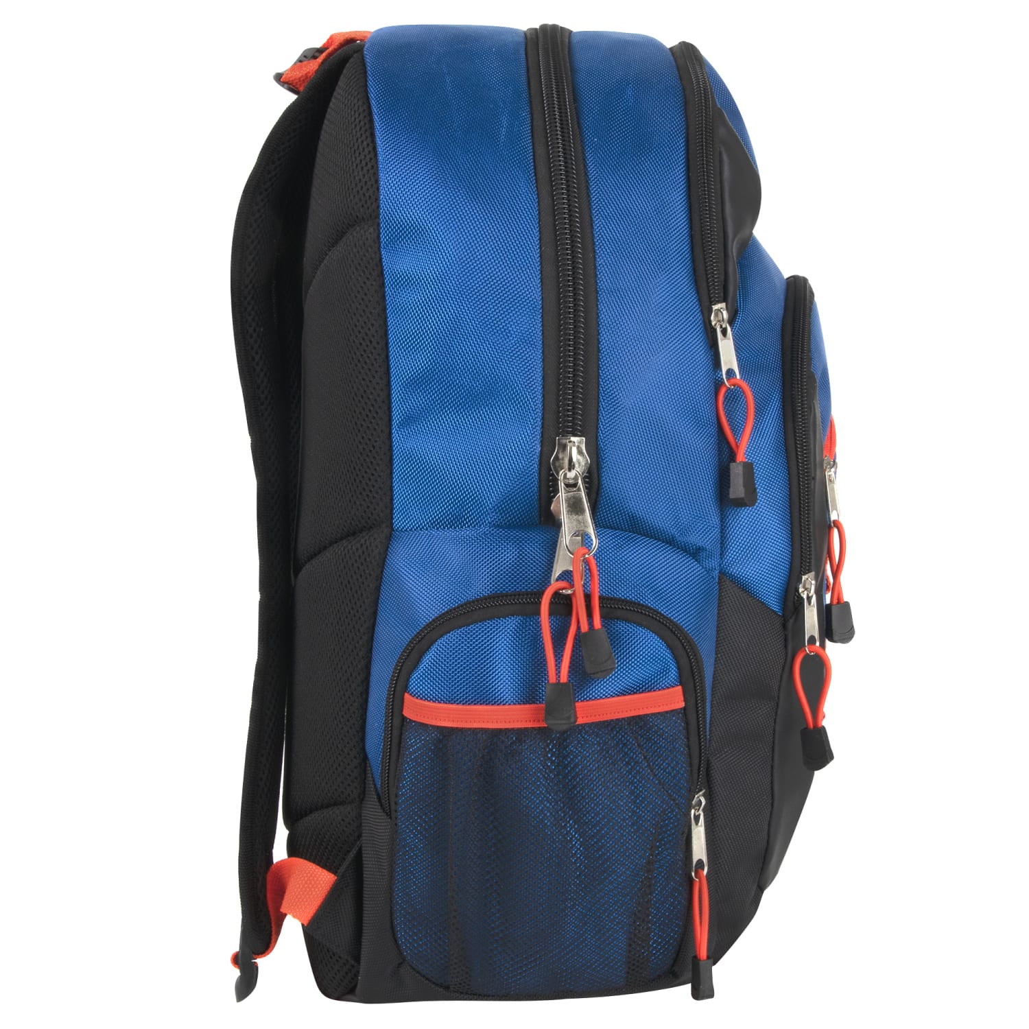 Mountain Edge Multi-Pocket Daisy Chain Backpack With 17in Laptop Sleeve, Blue - Image 6