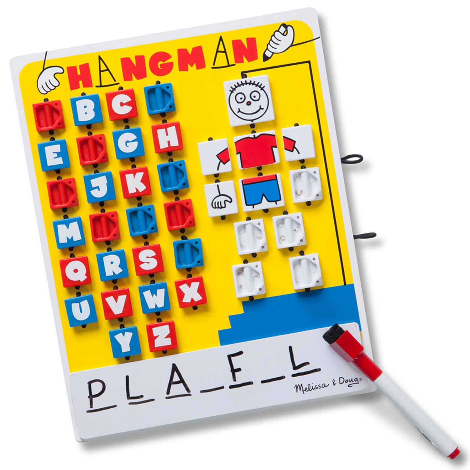 Melissa & Doug Flip-to-Win Hangman Travel Games, Pack Of 2 Games - Image 4