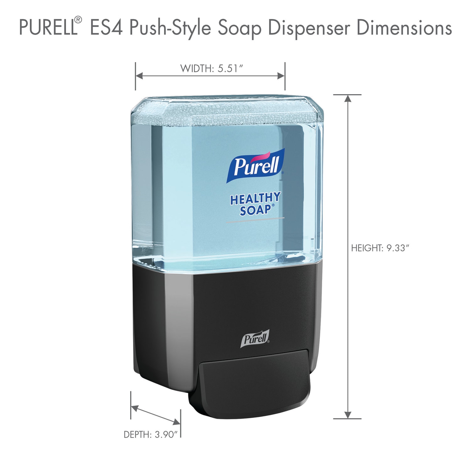 Purell ES4 Wall-Mount Soap Dispenser, Graphite - Image 6