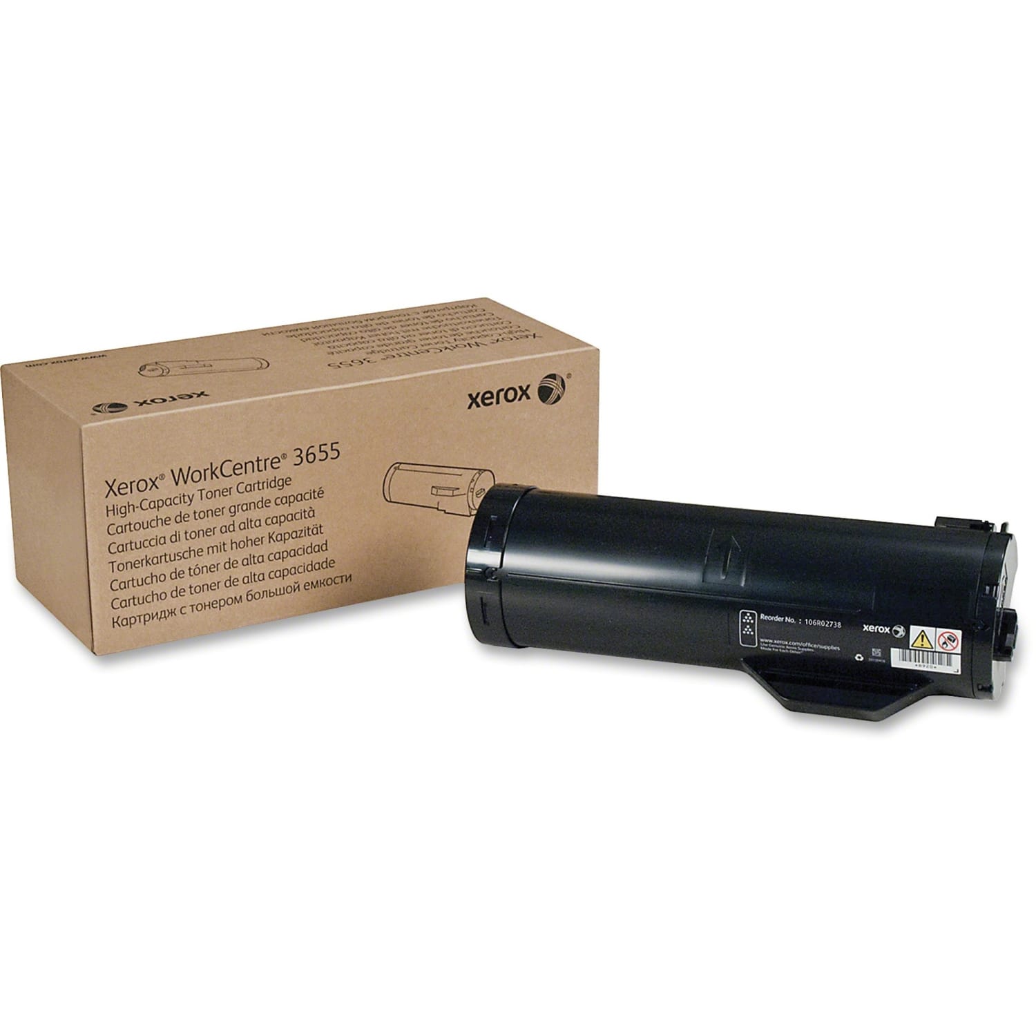 Xerox 3655/3655i Black High Yield Toner Cartridge, 106R02738 - Image 5