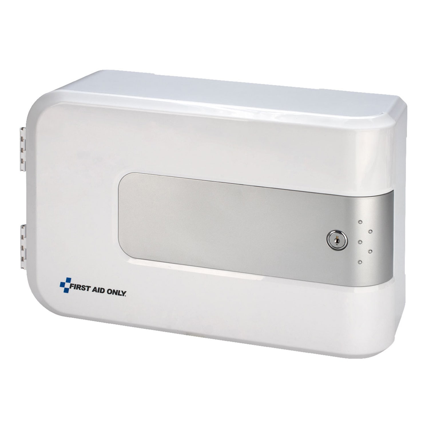 First Aid Only Smart Compliance Complete Empty Lockable First Aid Cabinet, 9-3/4inH x 15-1/2inW x 5-1/4inD, White - Image 3