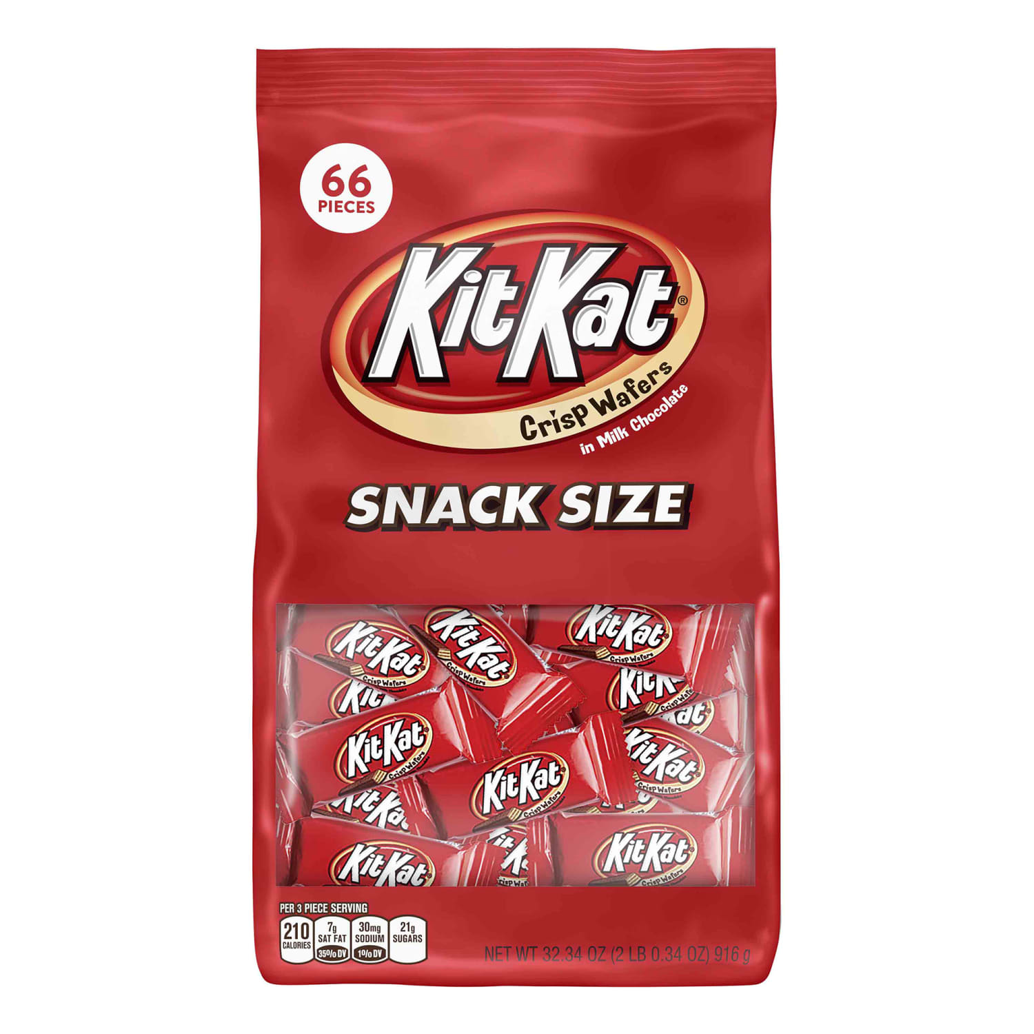Kit Kat Snack-Size Wafer Bars, 32.34 Oz - Image 3