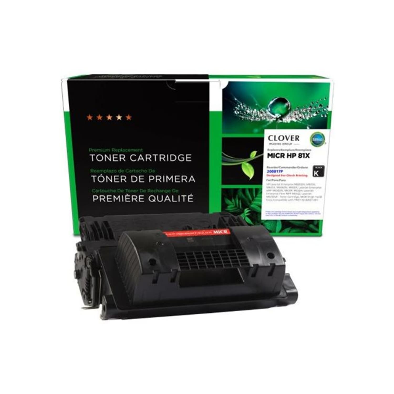 Office Depot Remanufactured Black High Yield MICR Toner Cartridge Replacement For HP 81X, OD81XM - Image 3