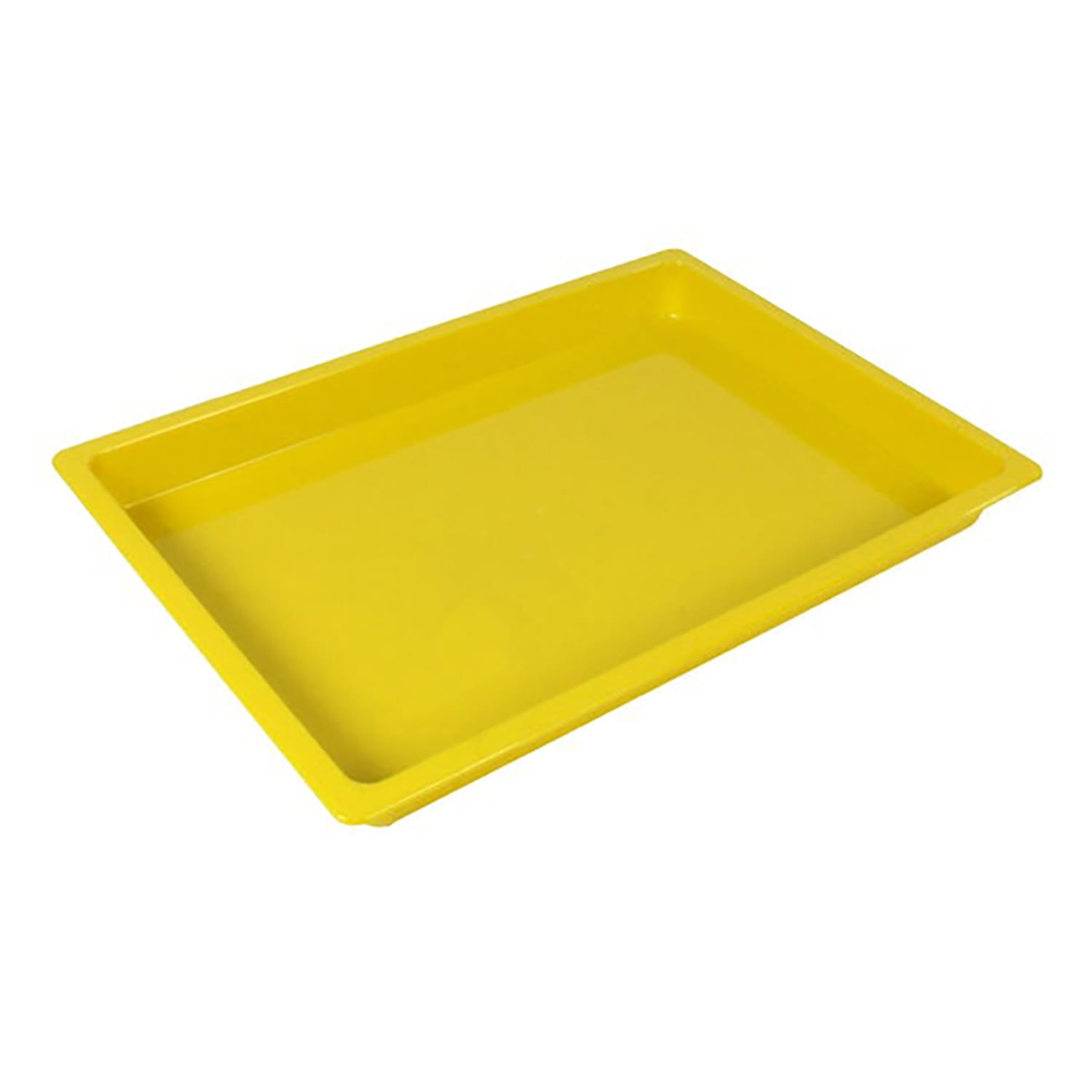 Romanoff Products Medium Creativitrays, 11-1/2in x 8-1/4in x 1in, Yellow, Pack Of 6 Creativitrays - Image 3