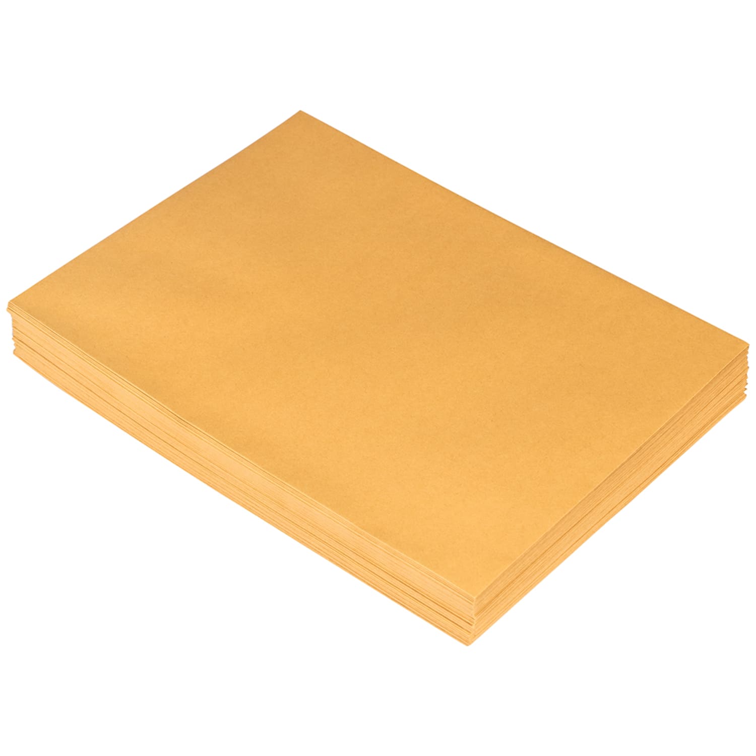JAM Paper Open End Envelopes, 9in x 12in, Peel & Seal, Brown, Pack Of 50 Envelopes - Image 6