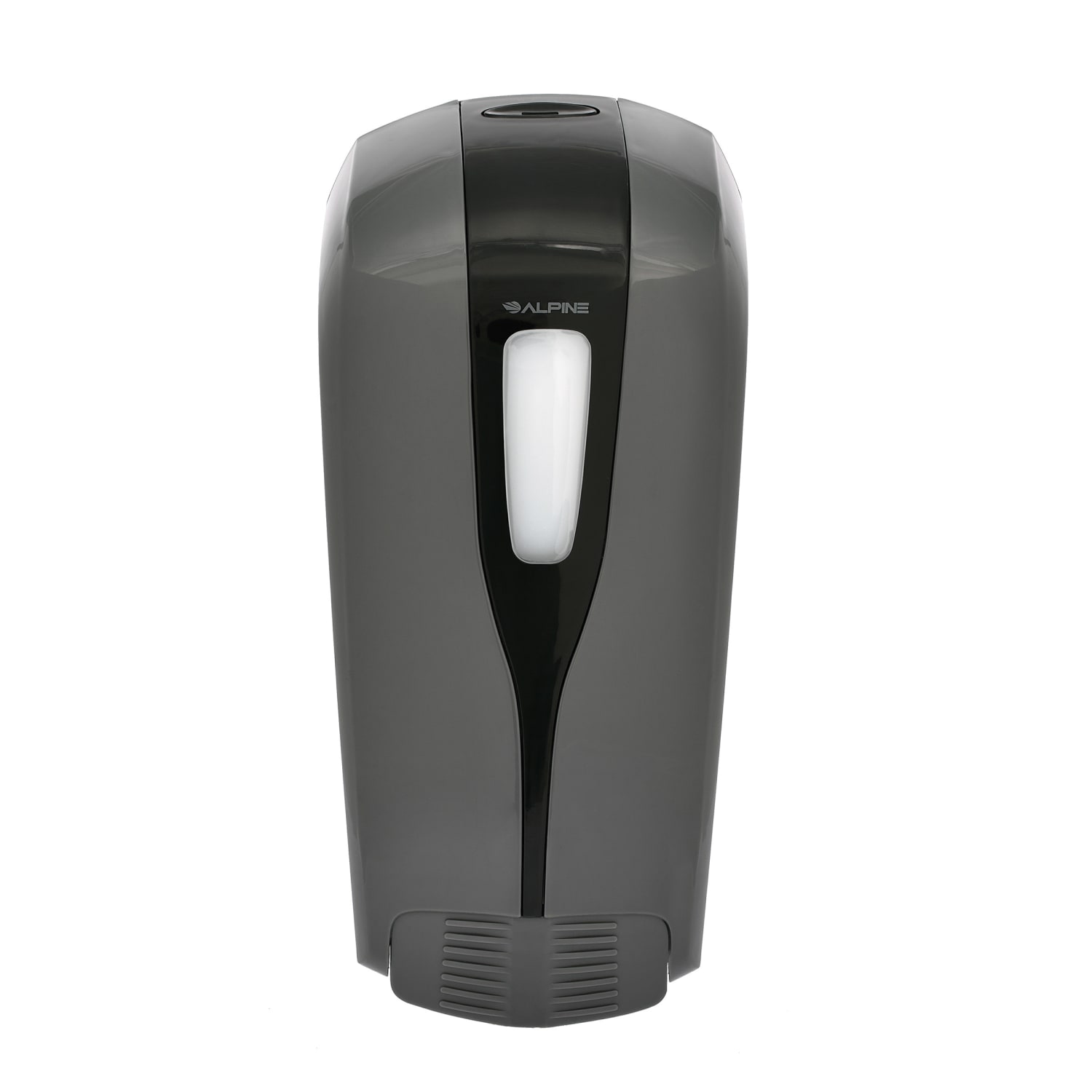 Alpine Aspen Commercial Refillable Manual Liquid Soap Dispensers, 8-3/4inH x 4-1/4inW x 3-1/4inD, Gray, Pack Of 2 Dispensers - Image 4