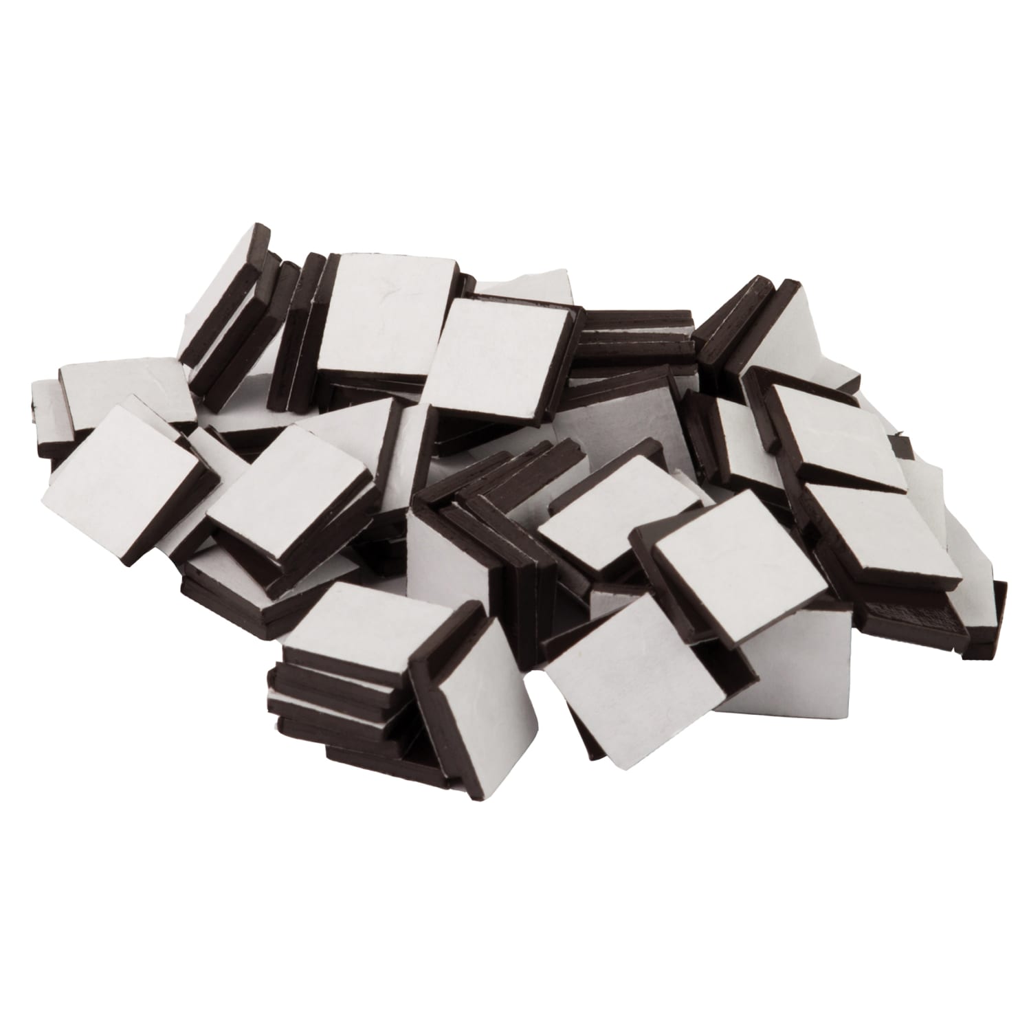 Teacher Created Resources Adhesive Magnetic Squares, 1/2in x 1/2in, Black, 100 Magnets Per Pack, Set Of 6 Packs - Image 3