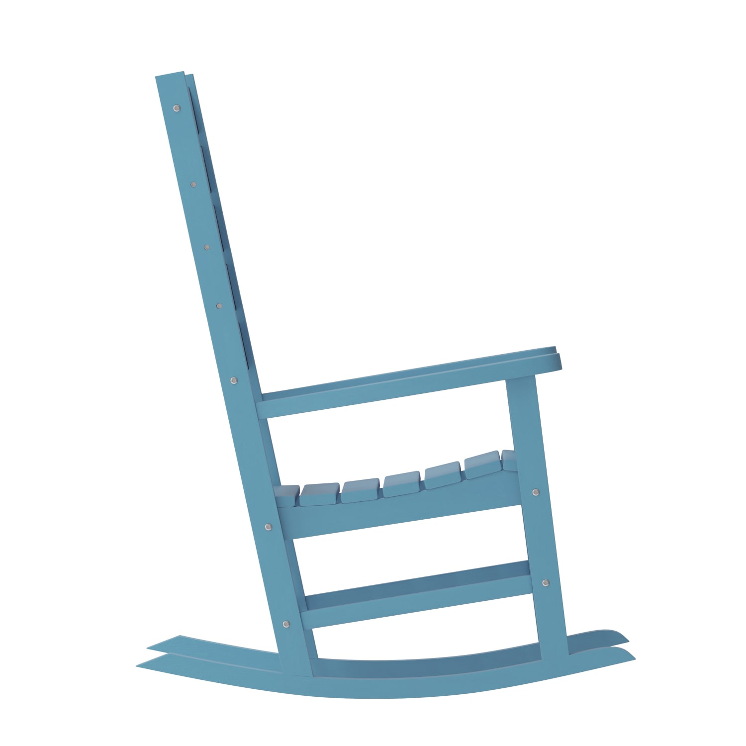Flash Furniture Manchester All Weather Rocking Chair Blue PopularChairscom