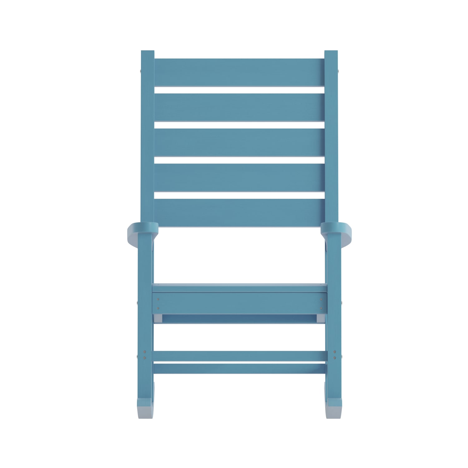 Flash Furniture Manchester All Weather Rocking Chair Blue PopularChairscom