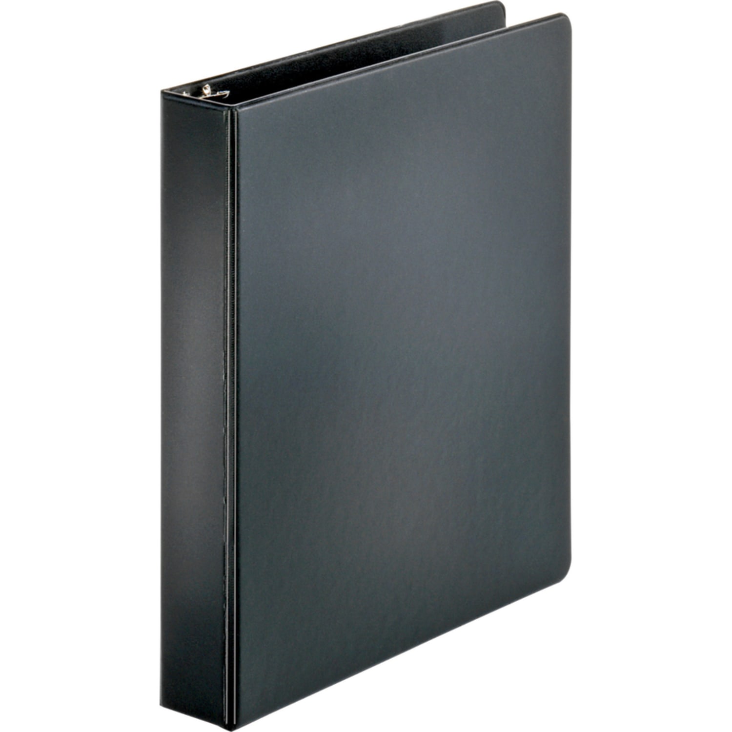 Business Source Basic Round Ring Binders, 1 1/2in Ring, 8 1/2in x 11in, Black, Pack Of 4 - Image 6
