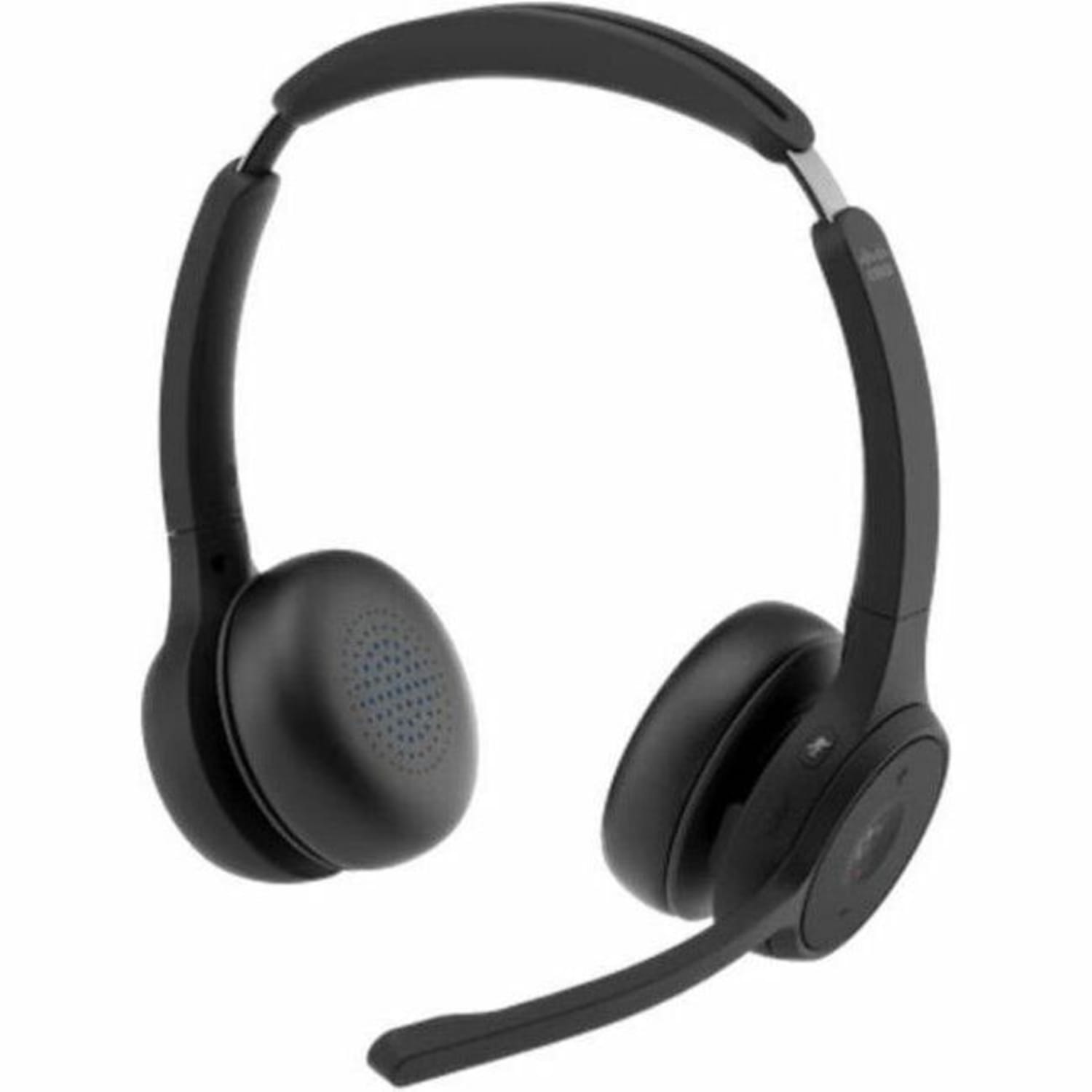 Cisco Dual-Ear, Carbon Black Headset Bundle - Google Assistant, Siri - Stereo - USB Type A - Wired/Wireless - HSWL722BUNAC