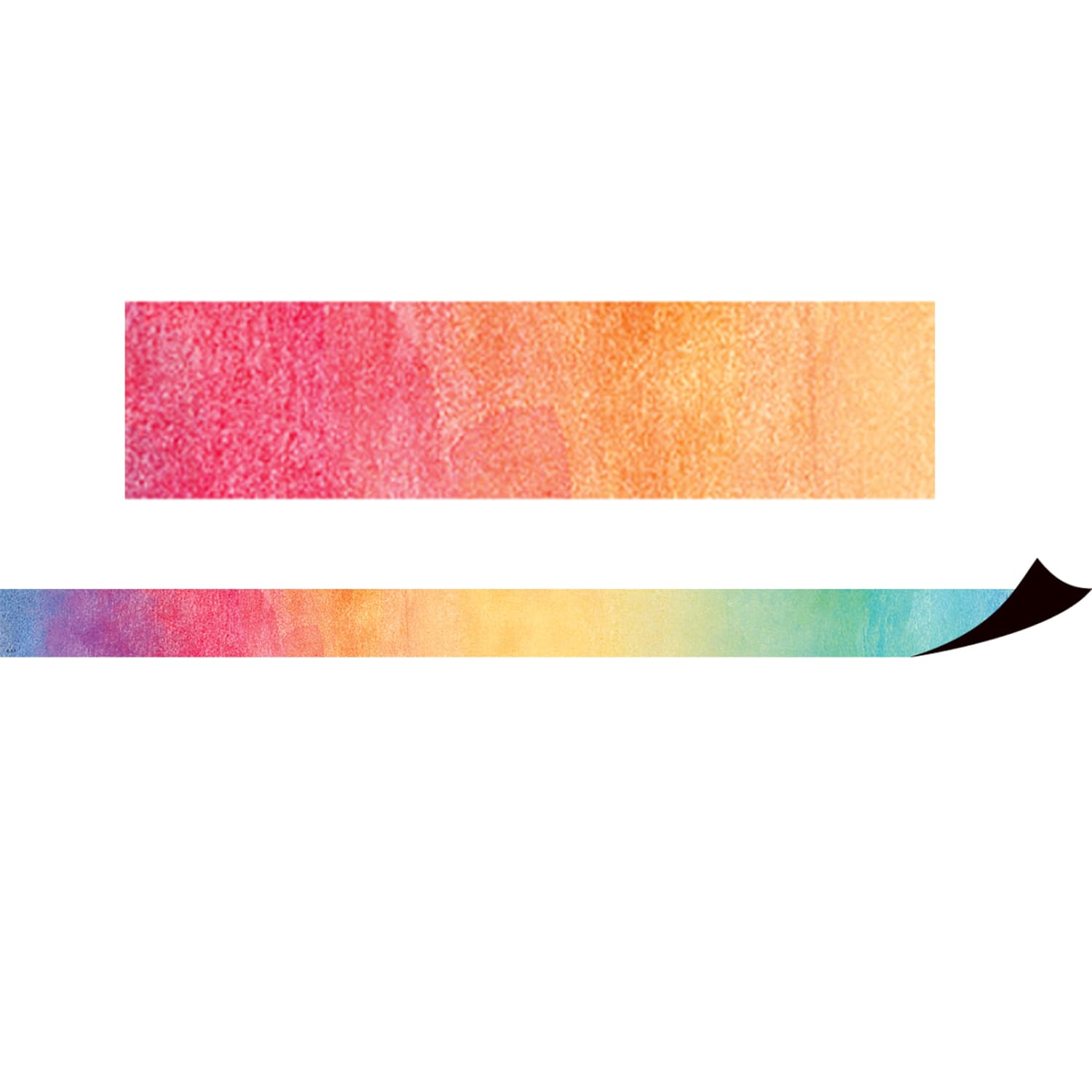 Teacher Created Resources Magnetic Borders, 24in x 1-1/2in, Watercolor, 12 Boarders Per Pack, Set Of 3 Packs - Image 3