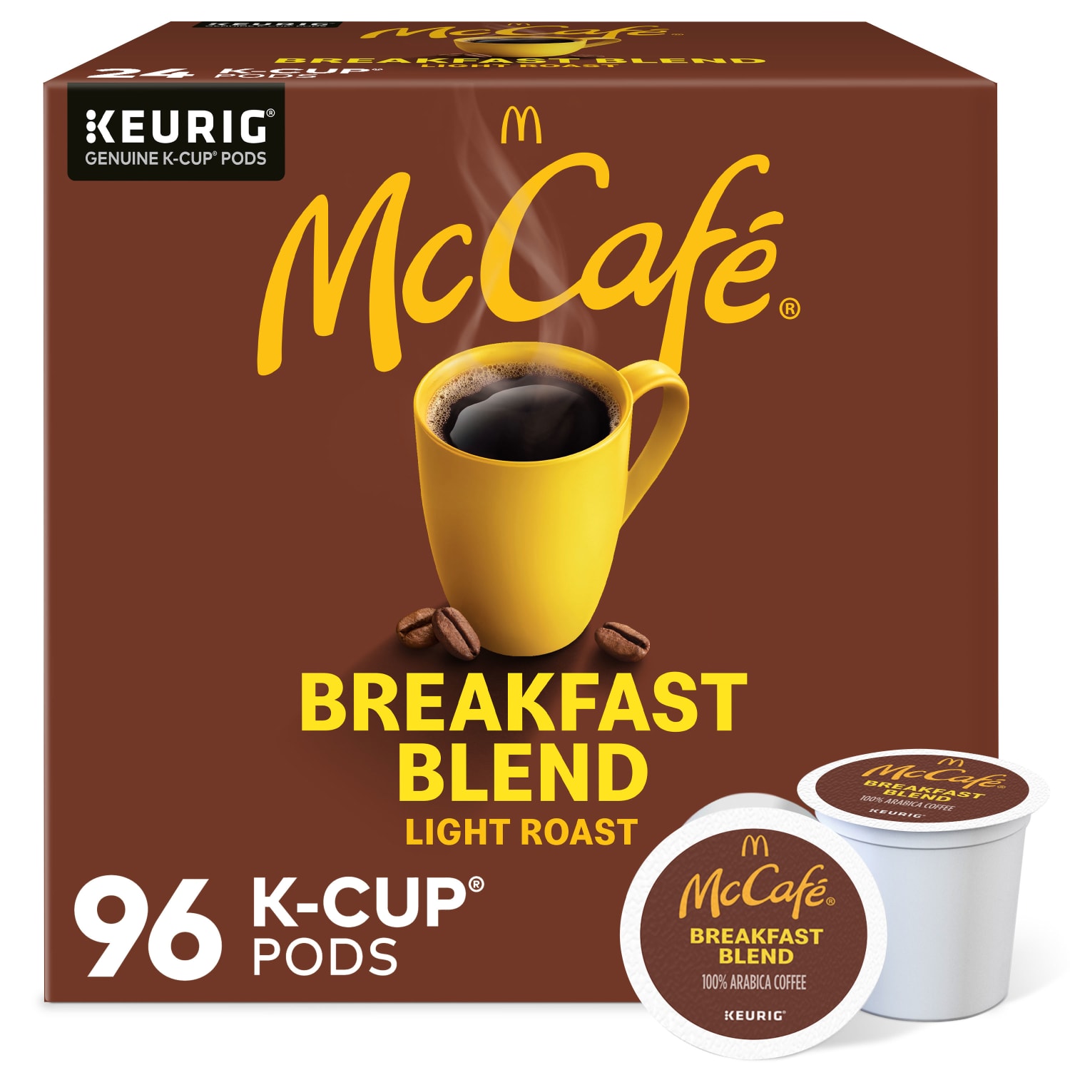 McCafe Breakfast Blend Coffee, K-Cups, Box Of 24 Pods, Case Of 4 Boxes - Image 3
