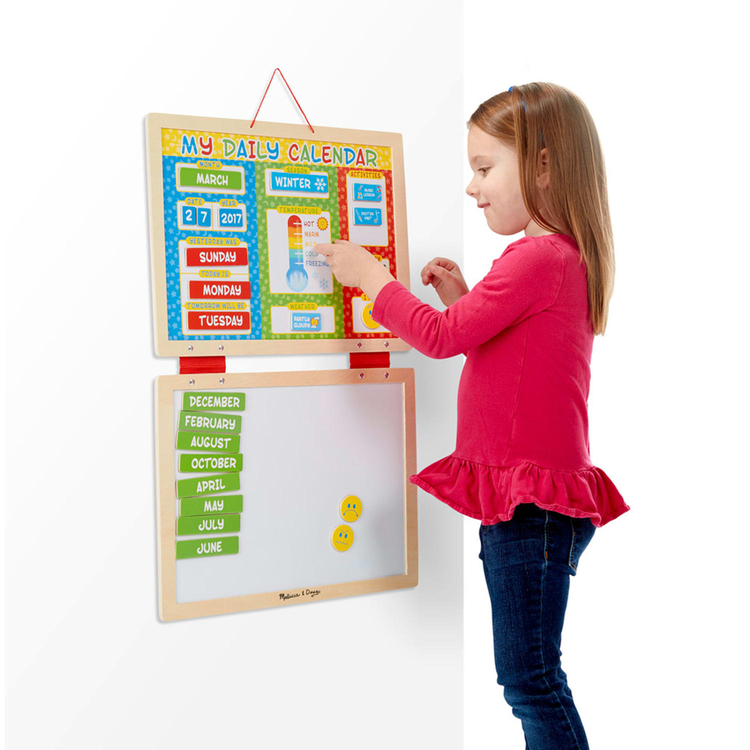 Melissa & Doug My First Daily Magnetic Calendar - Image 4