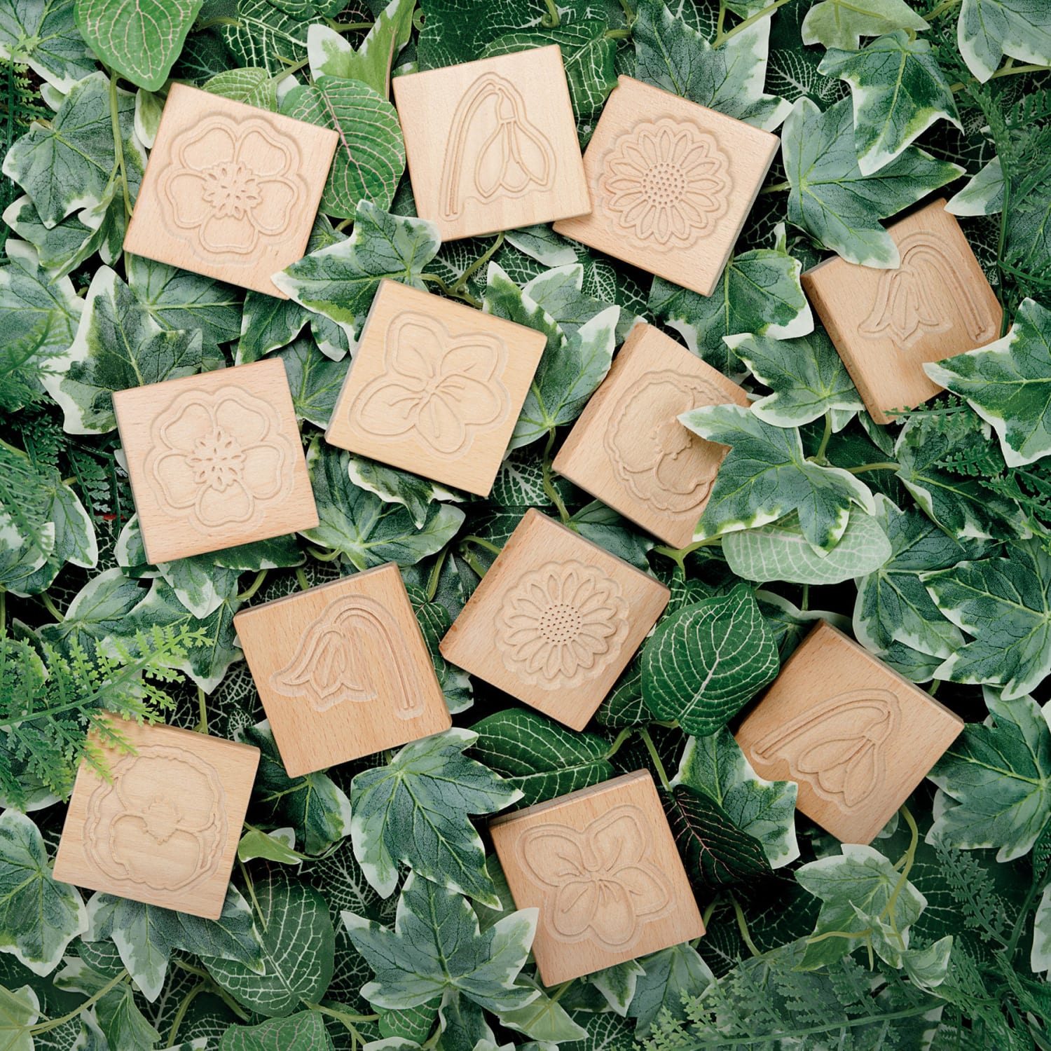 Yellow Door Match Me 12-Piece Sensory Flower Tile Set, Pre-K - Grade 1 - Image 3