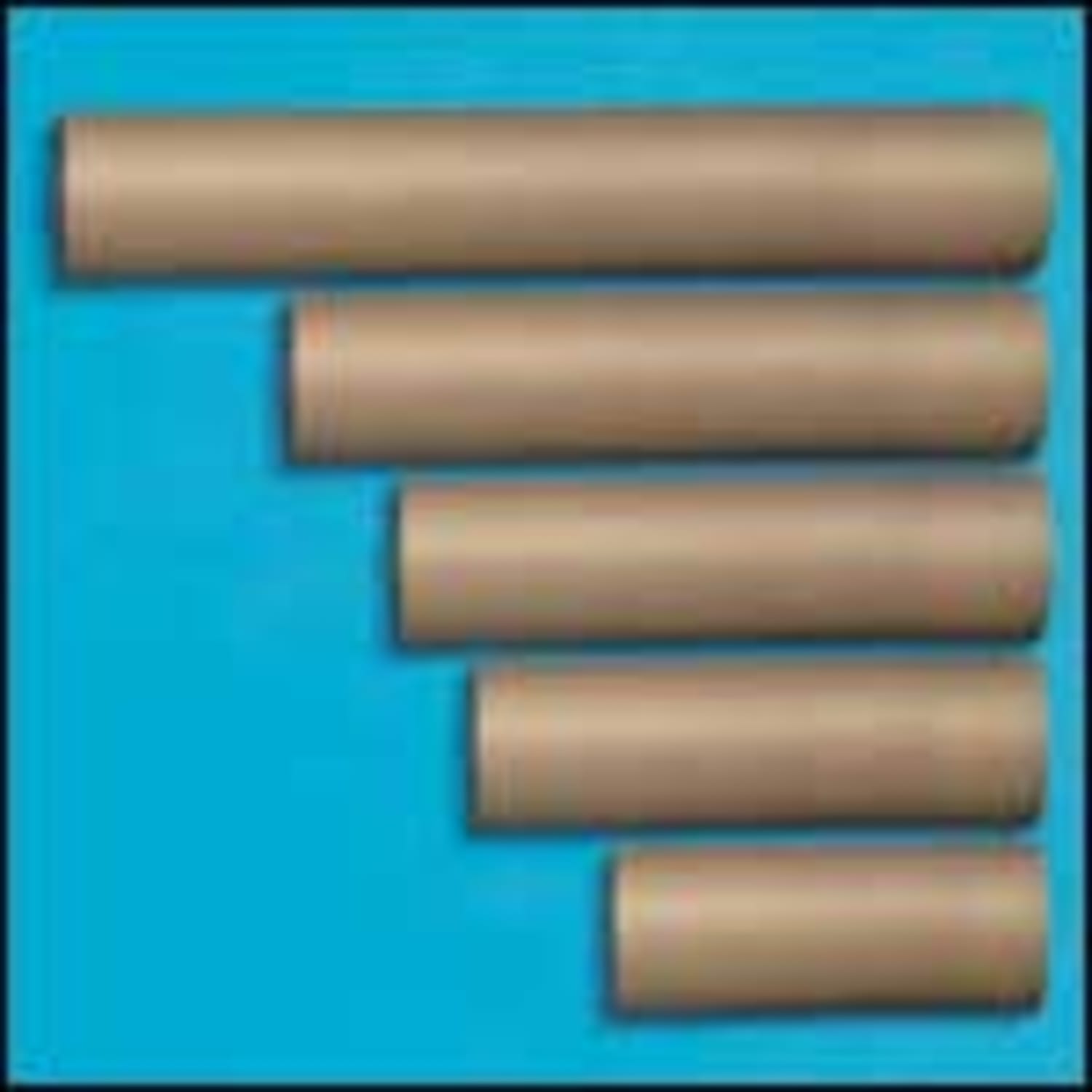Partners Brand 100% Recycled Kraft Paper Roll, 50 Lb, 24in x 720ft - Image 3