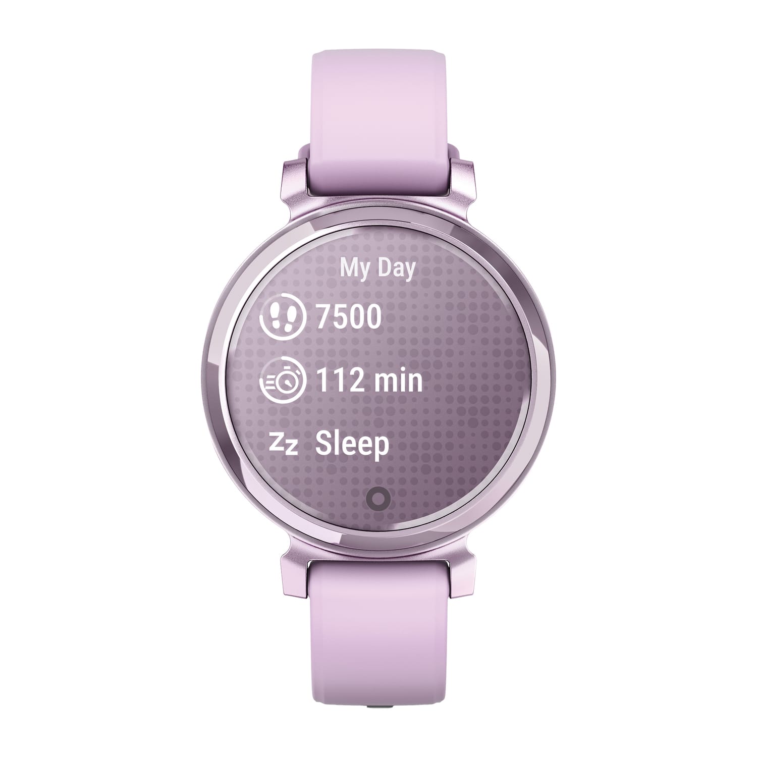 Garmin Lily 2 Health And Fitness Smartwatch With Anodized Aluminum Bezel/Case And Silicone Band, Metallic Lilac - Image 5