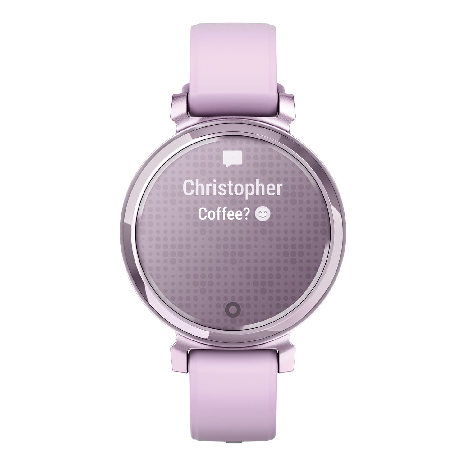 Garmin Lily 2 Health And Fitness Smartwatch With Anodized Aluminum Bezel/Case And Silicone Band, Metallic Lilac - Image 6
