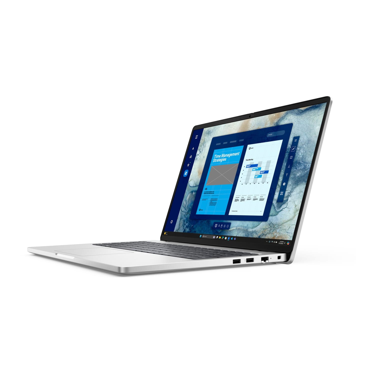 Dell Pro 16 PC16250 16in Notebook, 60Hz, Intel Core Ultra 5 235U, vPro Technology, 32GB, 512GB SSD, Platinum Silver, Windows 11 Pro - Image 3