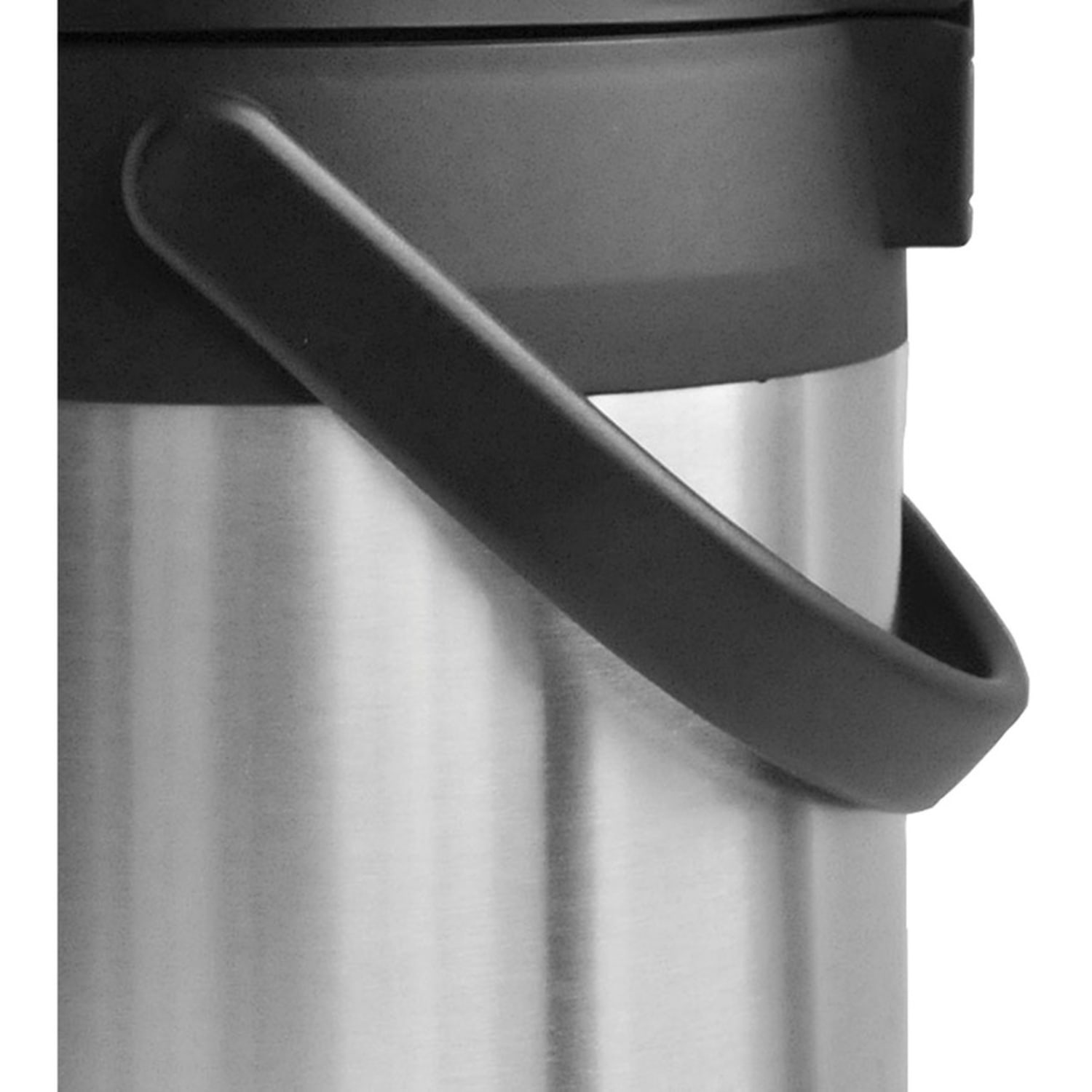 Brentwood Air Pot CTSA-2500 Vacuum Flask - 2.6 quart (2.5 L) - Brushed Stainless Steel - Image 5