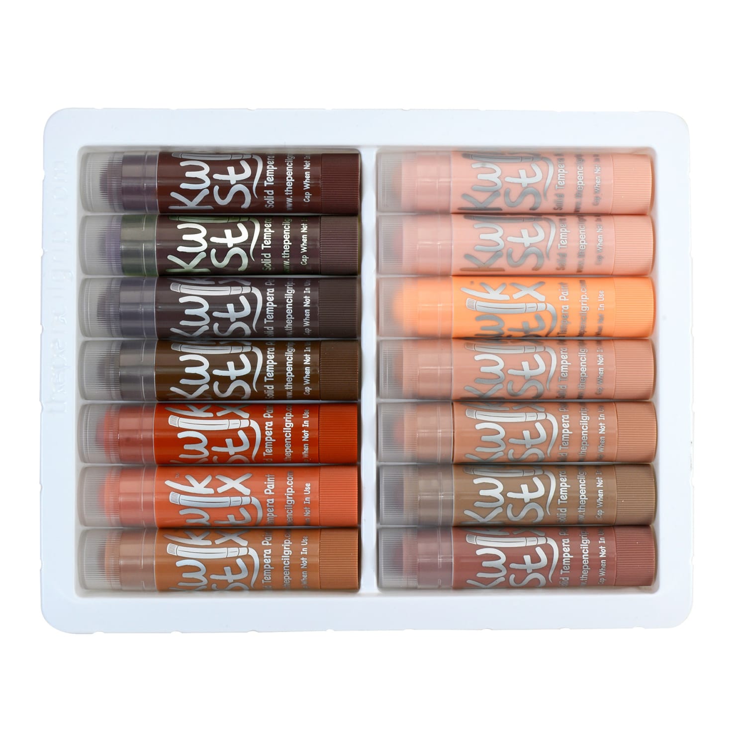 The Pencil Grip Kwik Stix Paint Sticks, Global Skin Tones, 6 Each Of 12 Colors, Set Of 72 - Image 5