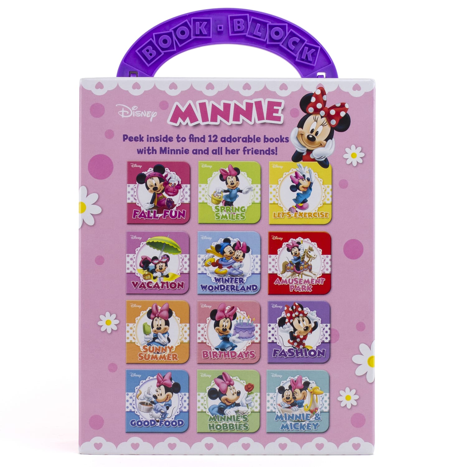 Phoenix International Kids My First Library Minnie Mouse Books, Set Of 12 Books - Image 4