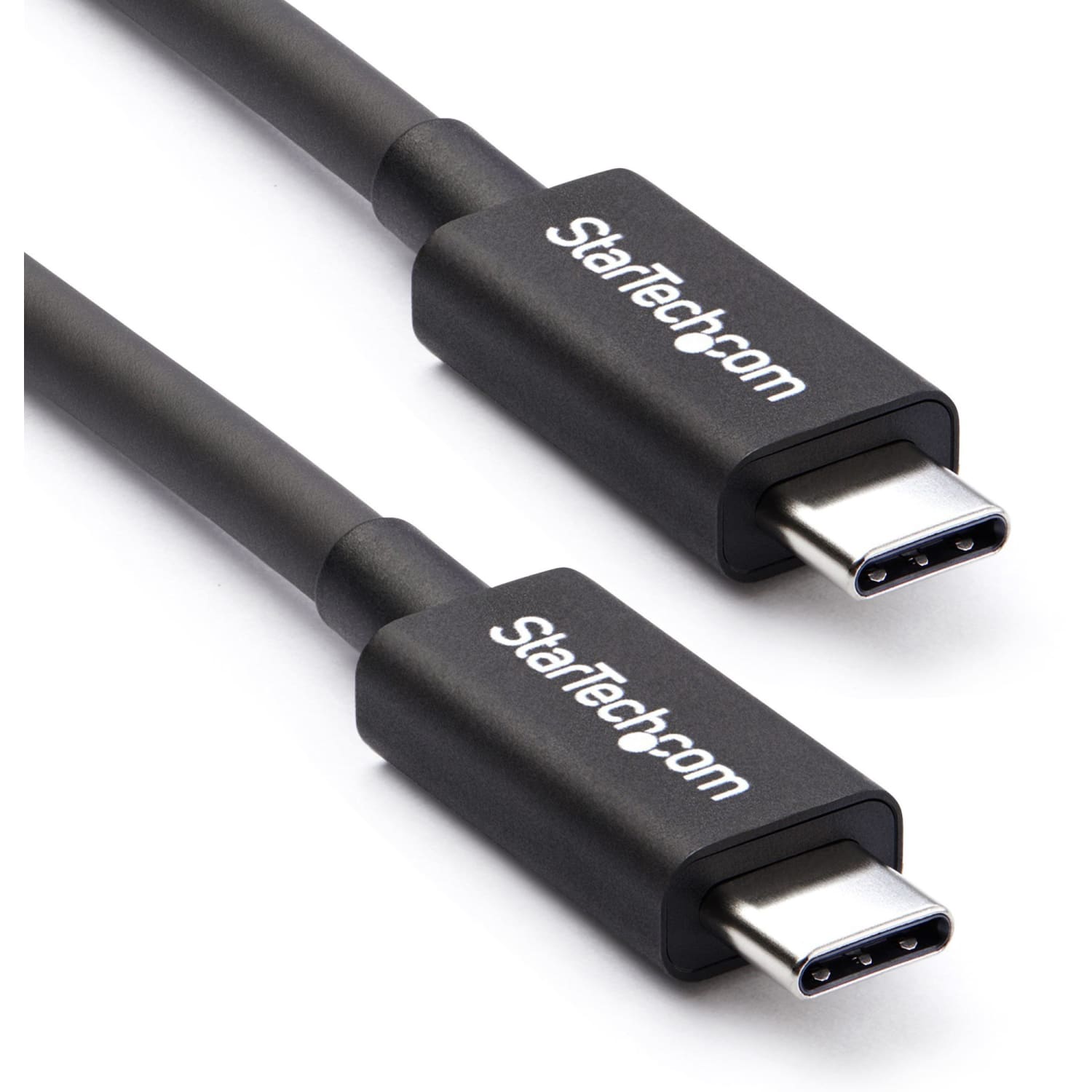 StarTech.com Thunderbolt 3 Cable - 6ft/2m - 4K 60Hz - 20Gbps - USB C to USB C Cable - Thunderbolt 3 USB Type C Charger Cable - TBLT3MM2M