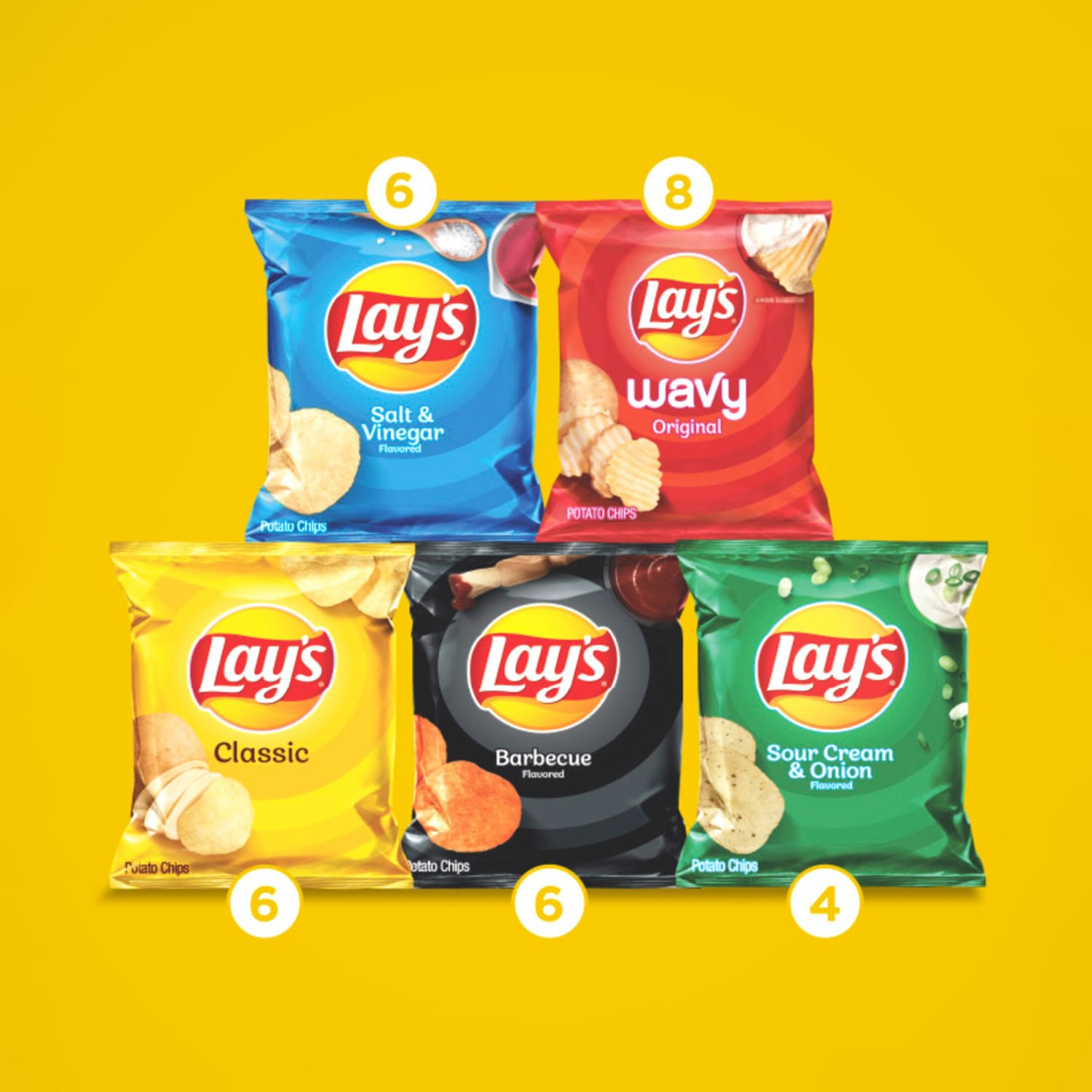 Frito-Lay Potato Chip Variety Mix, 1.5 Oz, Total Qty 30 - Image 4