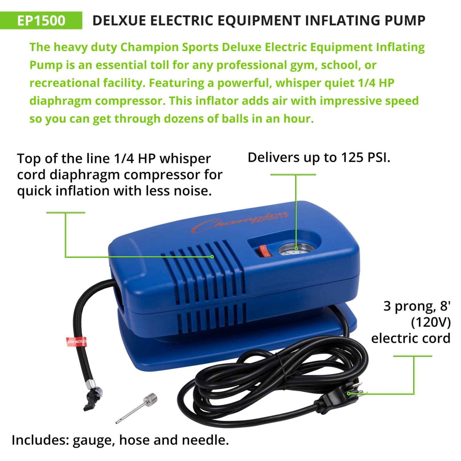 Champion Sports Deluxe Inflator - Image 5