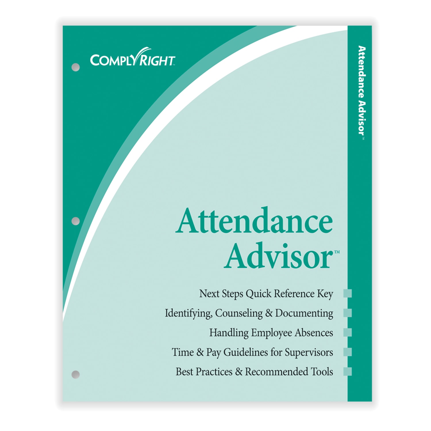 ComplyRight 2025 Attendance Calendar Kit, 8 1/2in x 11in, White, Pack Of 200 - Image 5