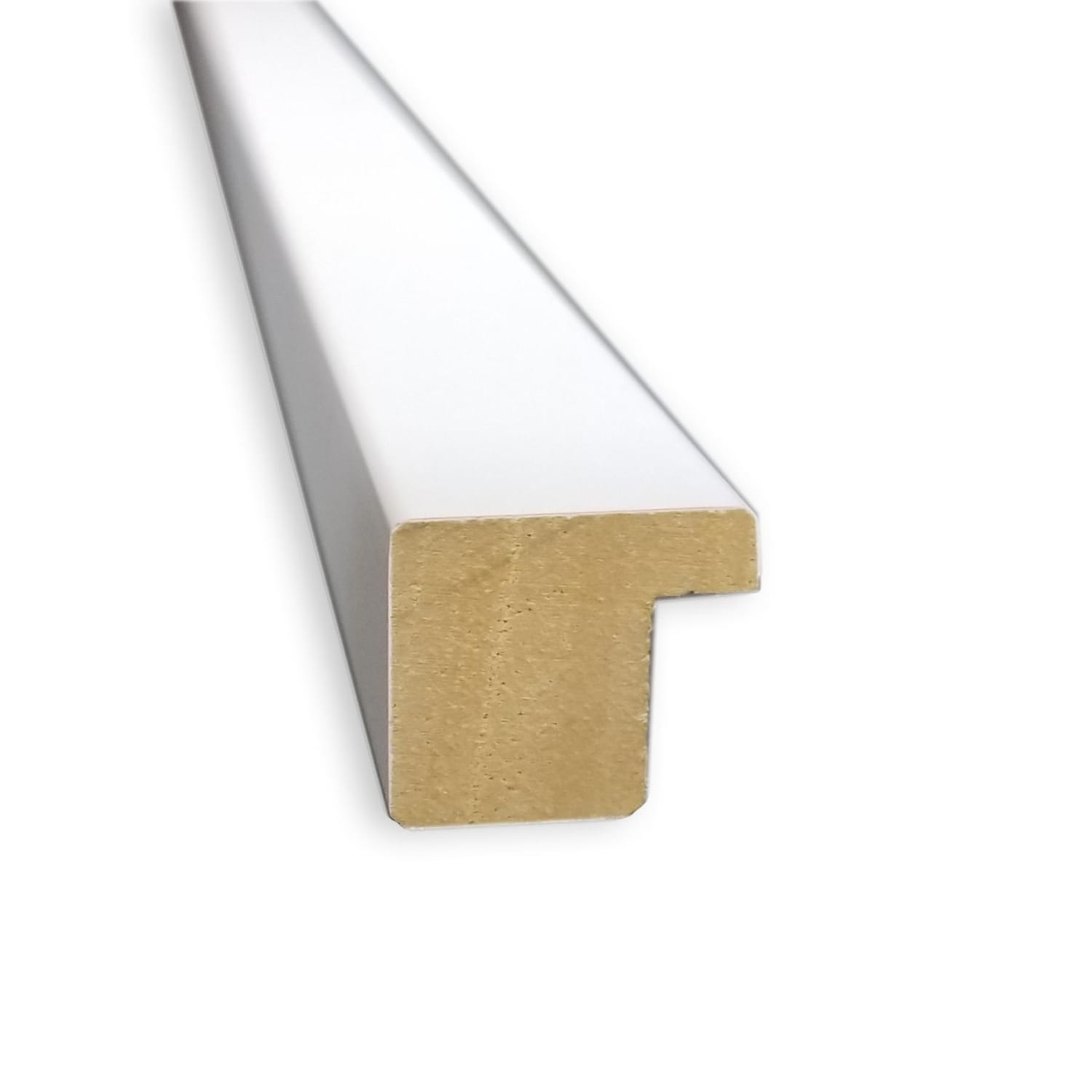 Amanti Art Wood Picture Frame, Opening Size 11in x 14in, Matted To 8in x 10in, 12in x 15in, Svelte White - Image 3
