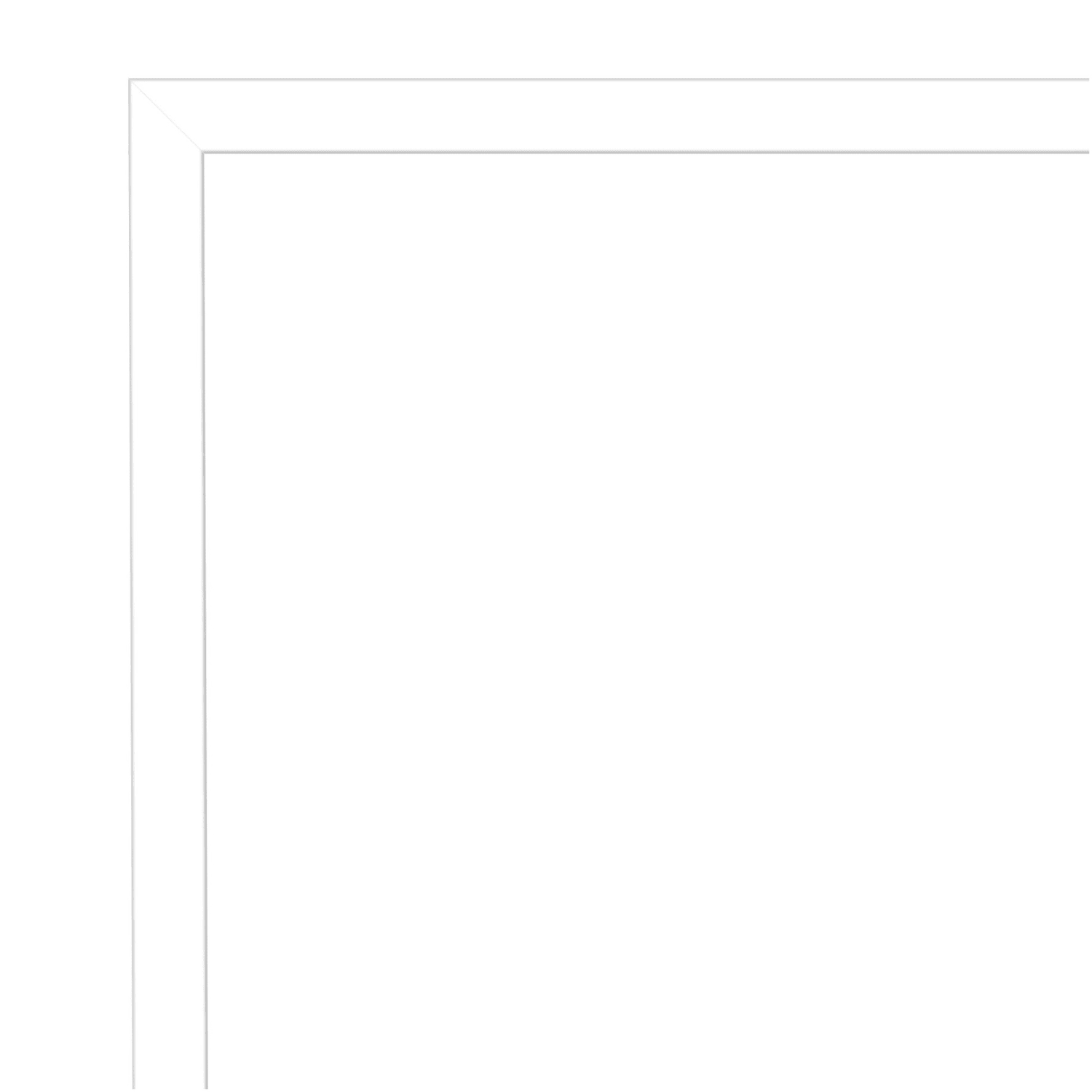 Amanti Art Wood Picture Frame, Opening Size 11in x 14in, Matted To 8in x 10in, 12in x 15in, Svelte White - Image 4
